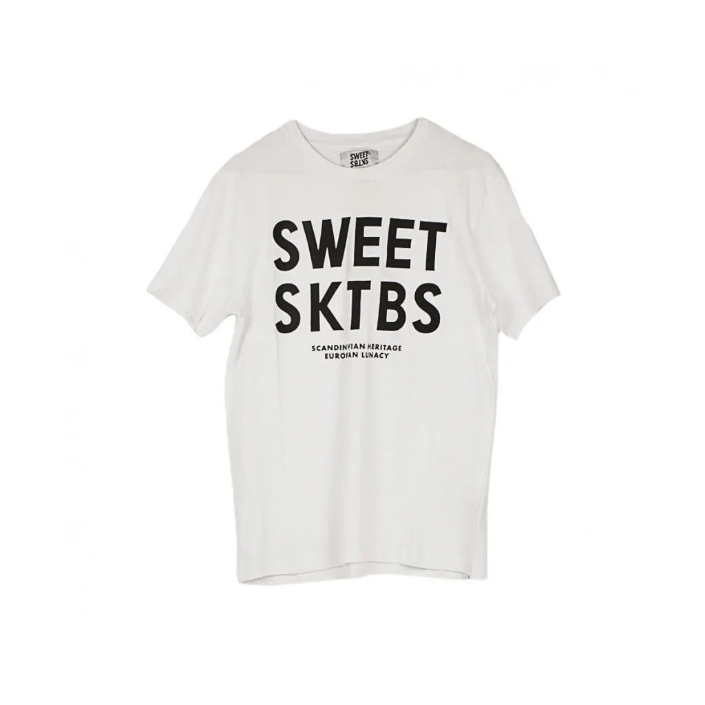 MAGLIETTA SWEET REGULAR ENLIST WHITE/BLACK