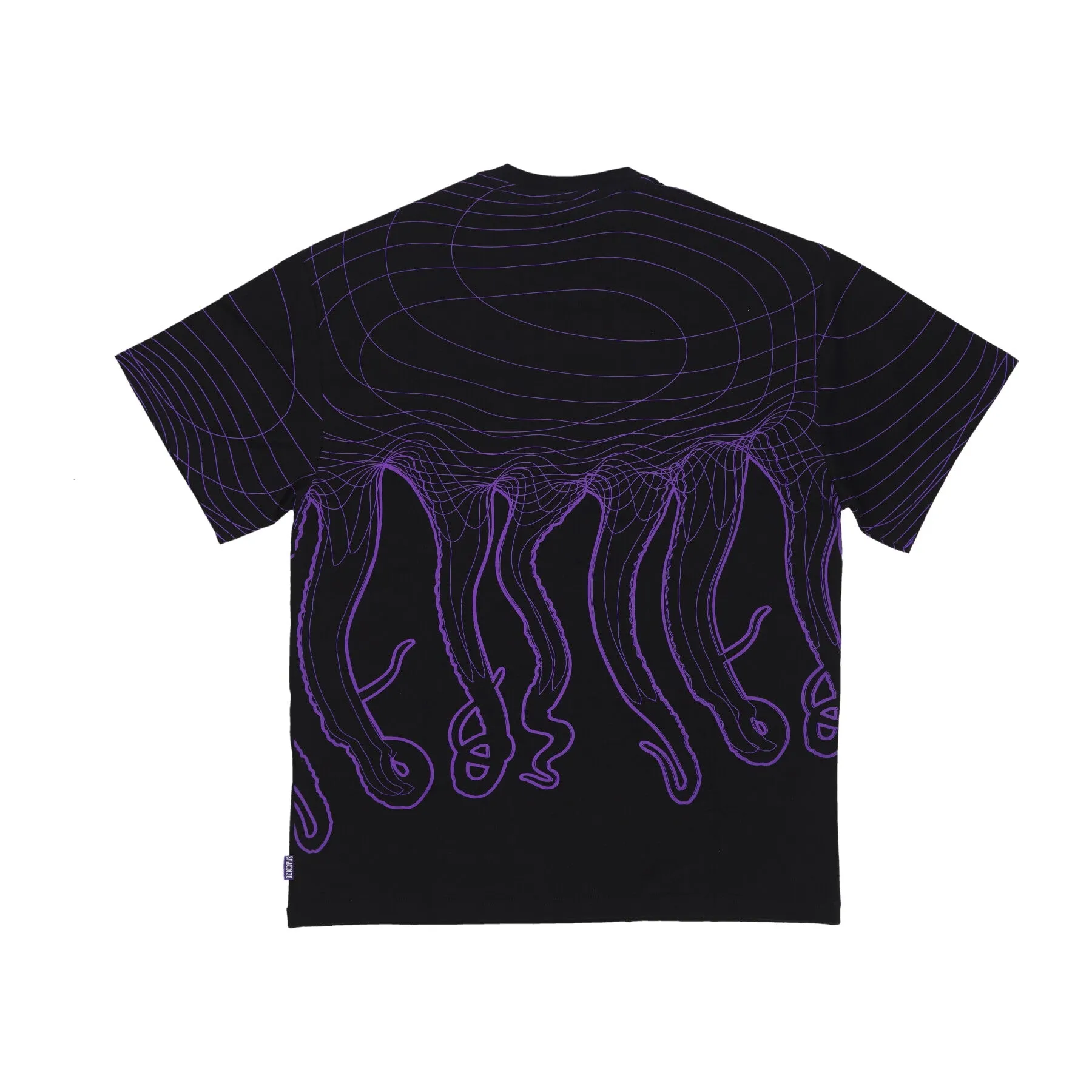 Maglietta Uomo Evangelion 01 Flowing Octopus Tee Black
