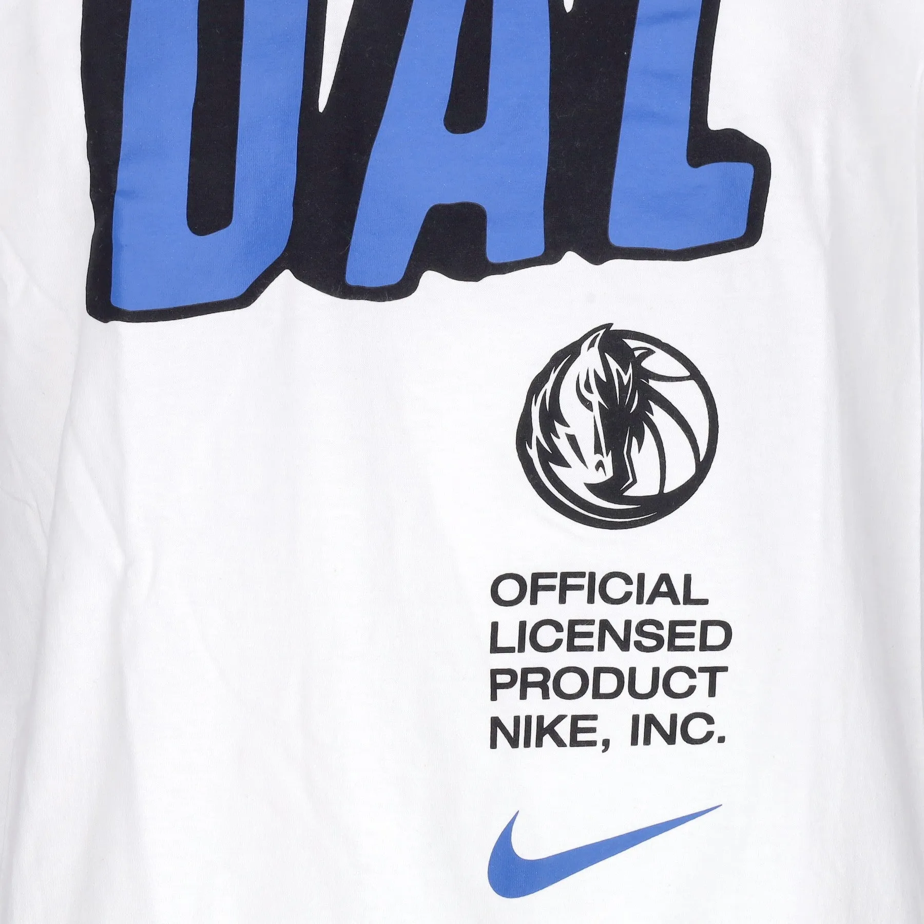 Maglietta Uomo Nba Essential Block Tee Dalmav White