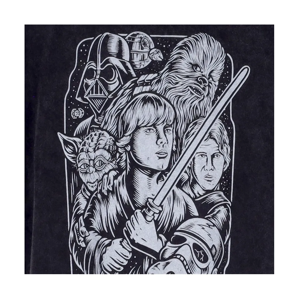maglietta uomo tarwars tee x star wars WASHED BLACK