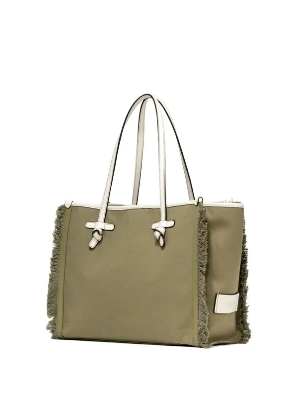 Marcella fringed shopping bag