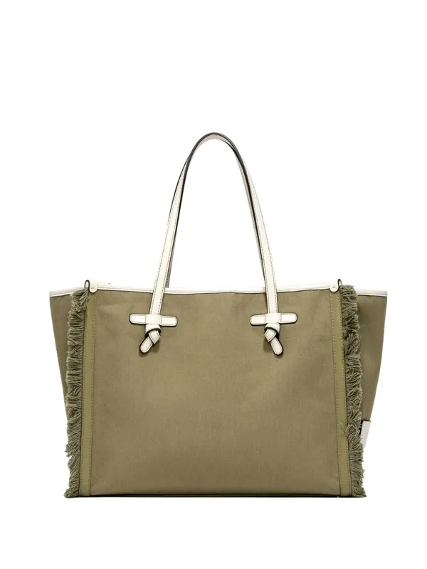 Marcella fringed shopping bag