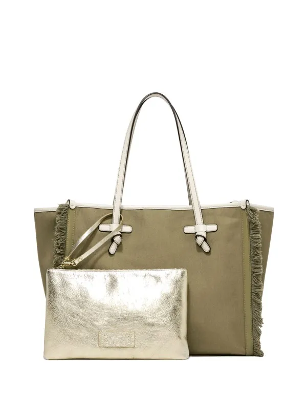 Marcella fringed shopping bag