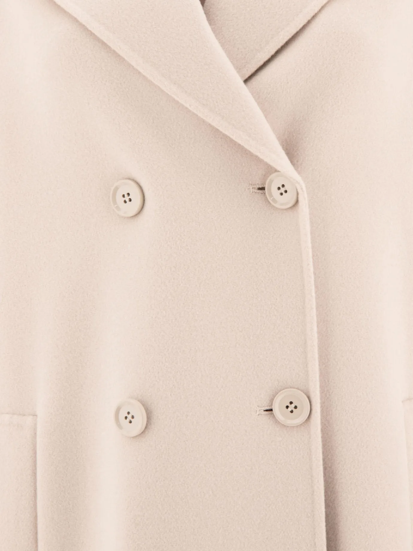 Max Mara S Cappotto di lana Capi con bottoni