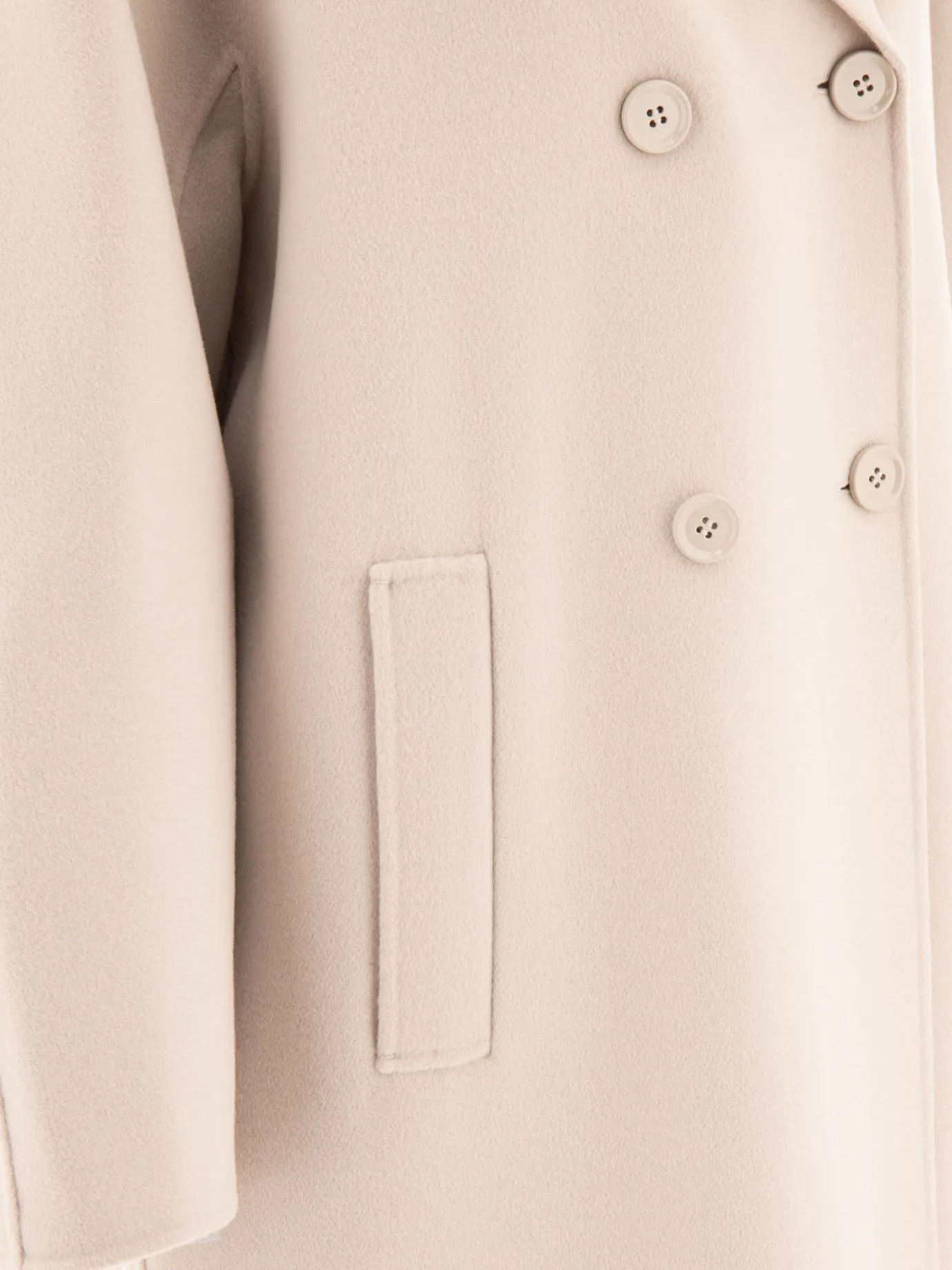 Max Mara S Cappotto di lana Capi con bottoni