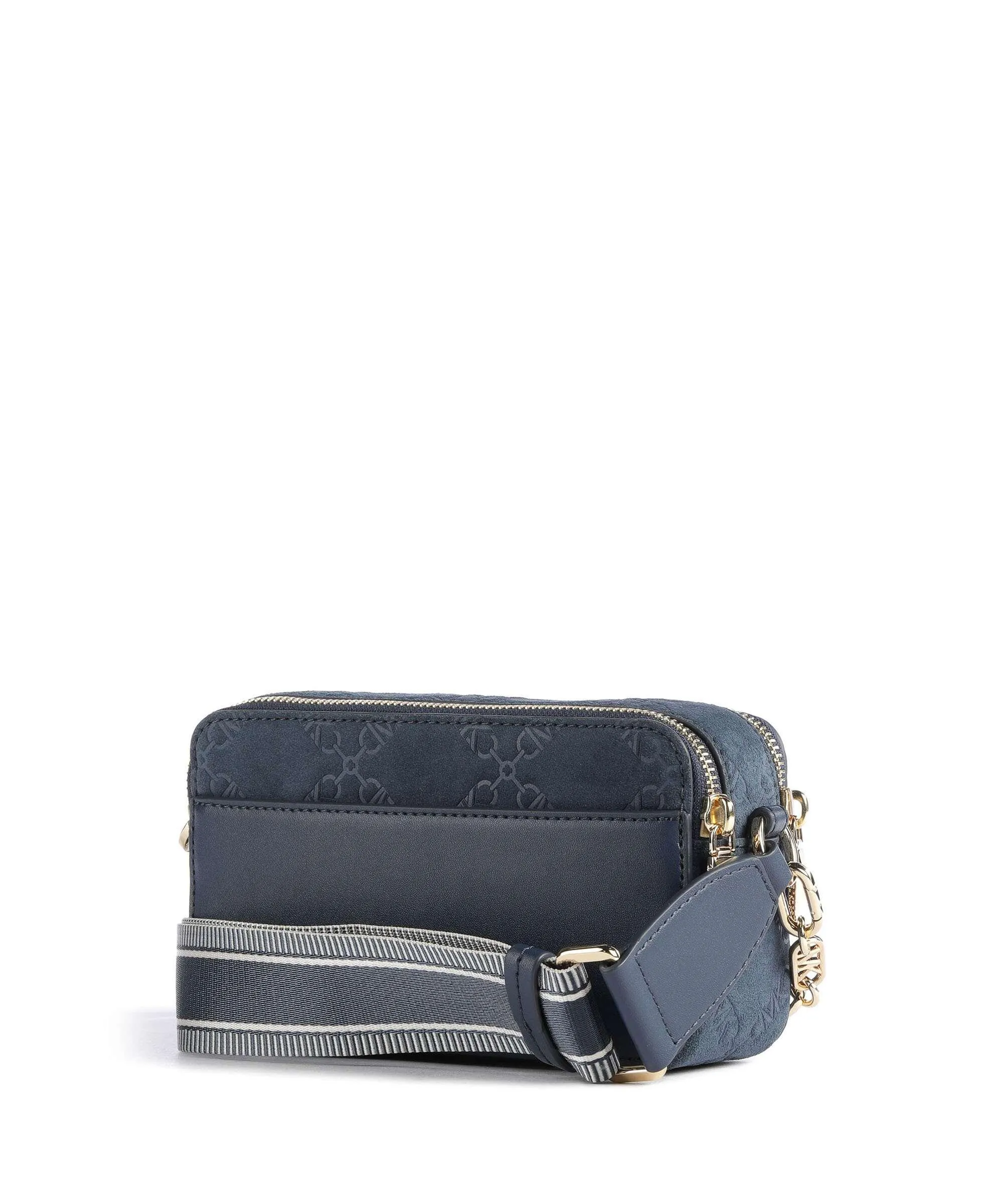 Michael Kors Jet Set Borsa a tracolla pelle bovina ruvida blu scuro  
