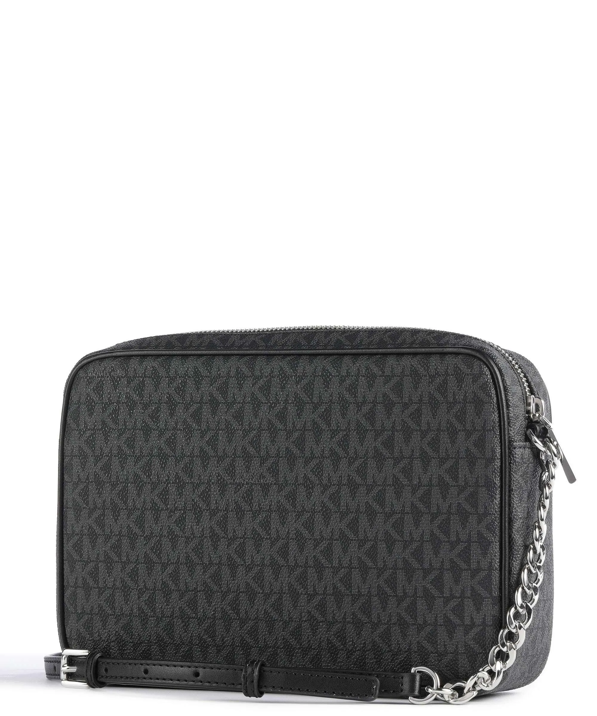  Michael Kors Jet Set Borsa a tracolla tela nero  