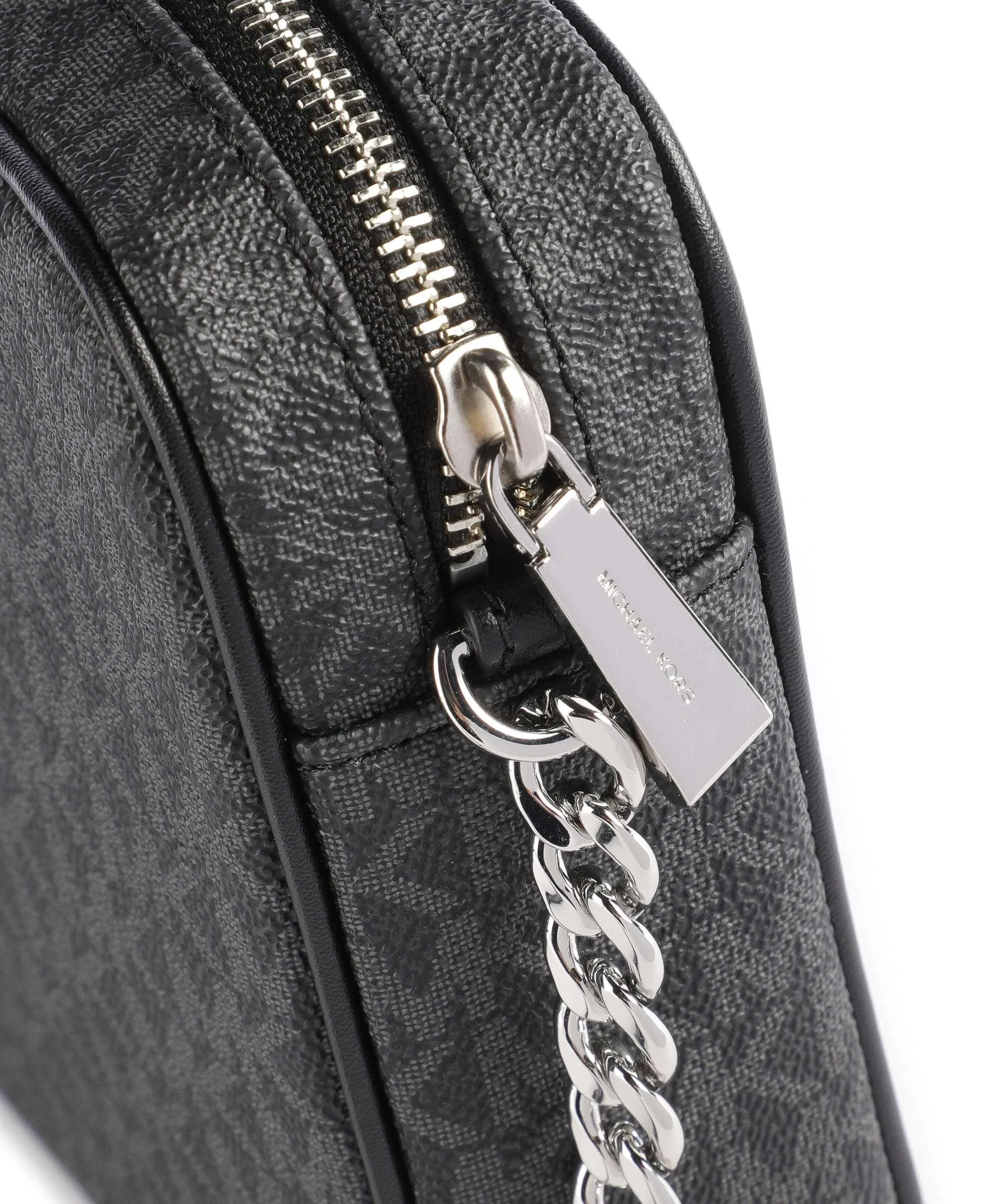  Michael Kors Jet Set Borsa a tracolla tela nero  