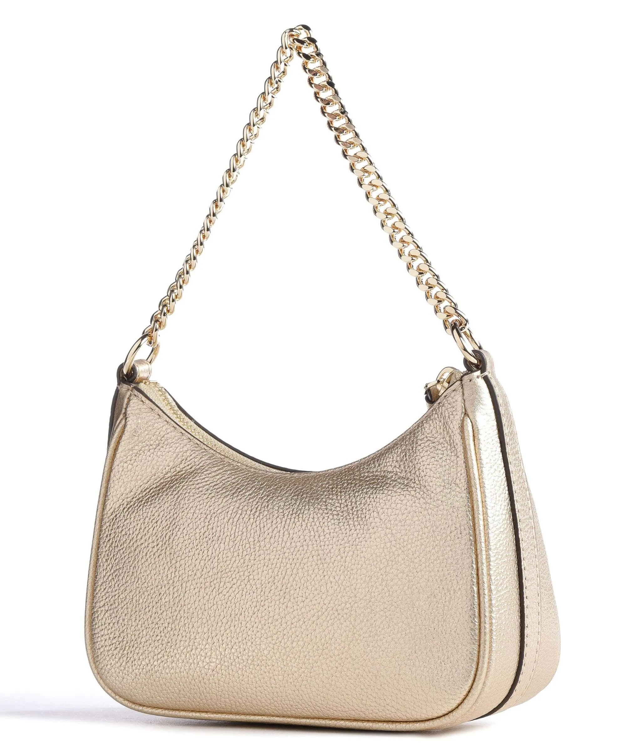  Michael Kors Jet Set Charm Borsa a spalla pelle di vacchetta grana oro  