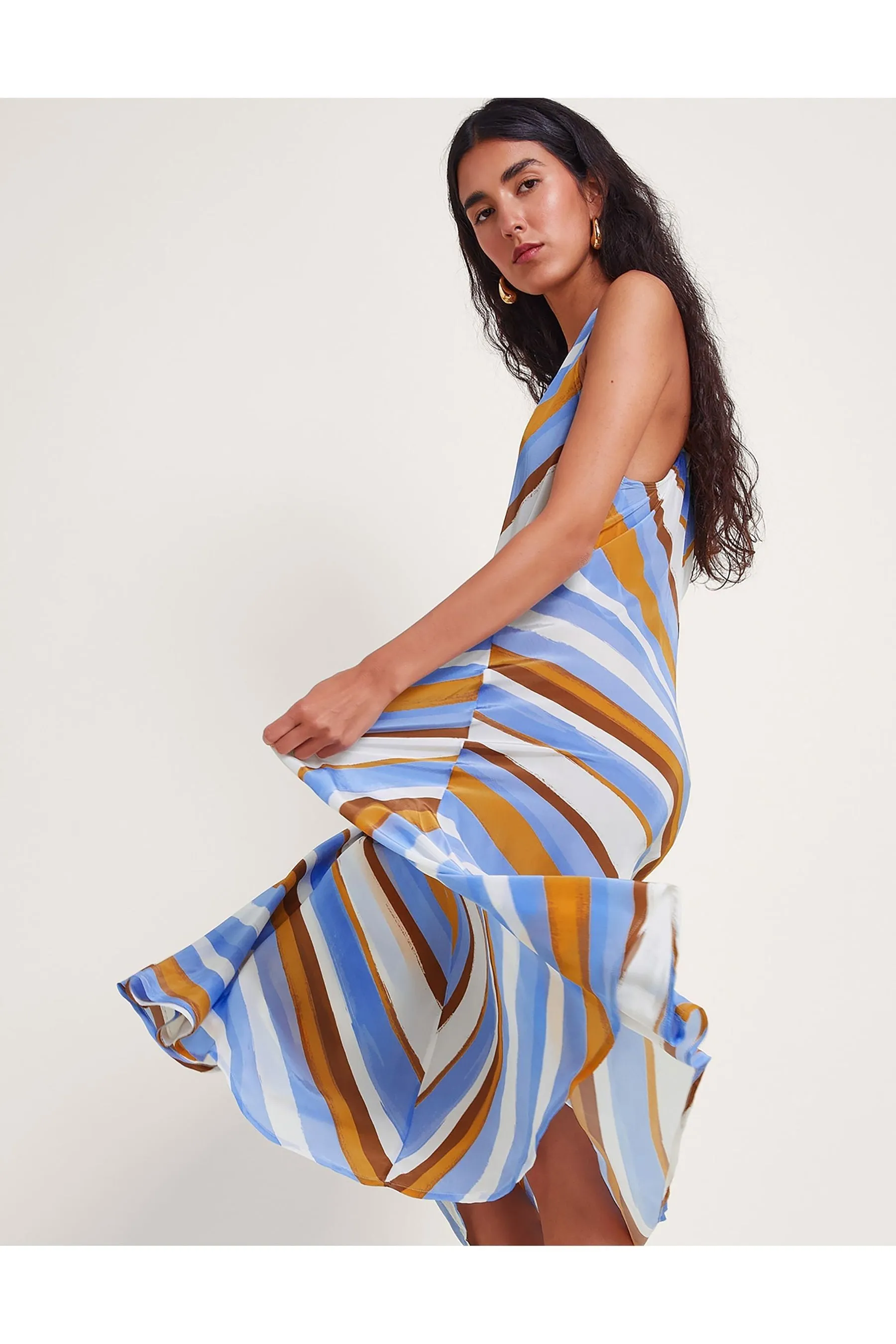 Monsoon Byrdie - abito A righe
