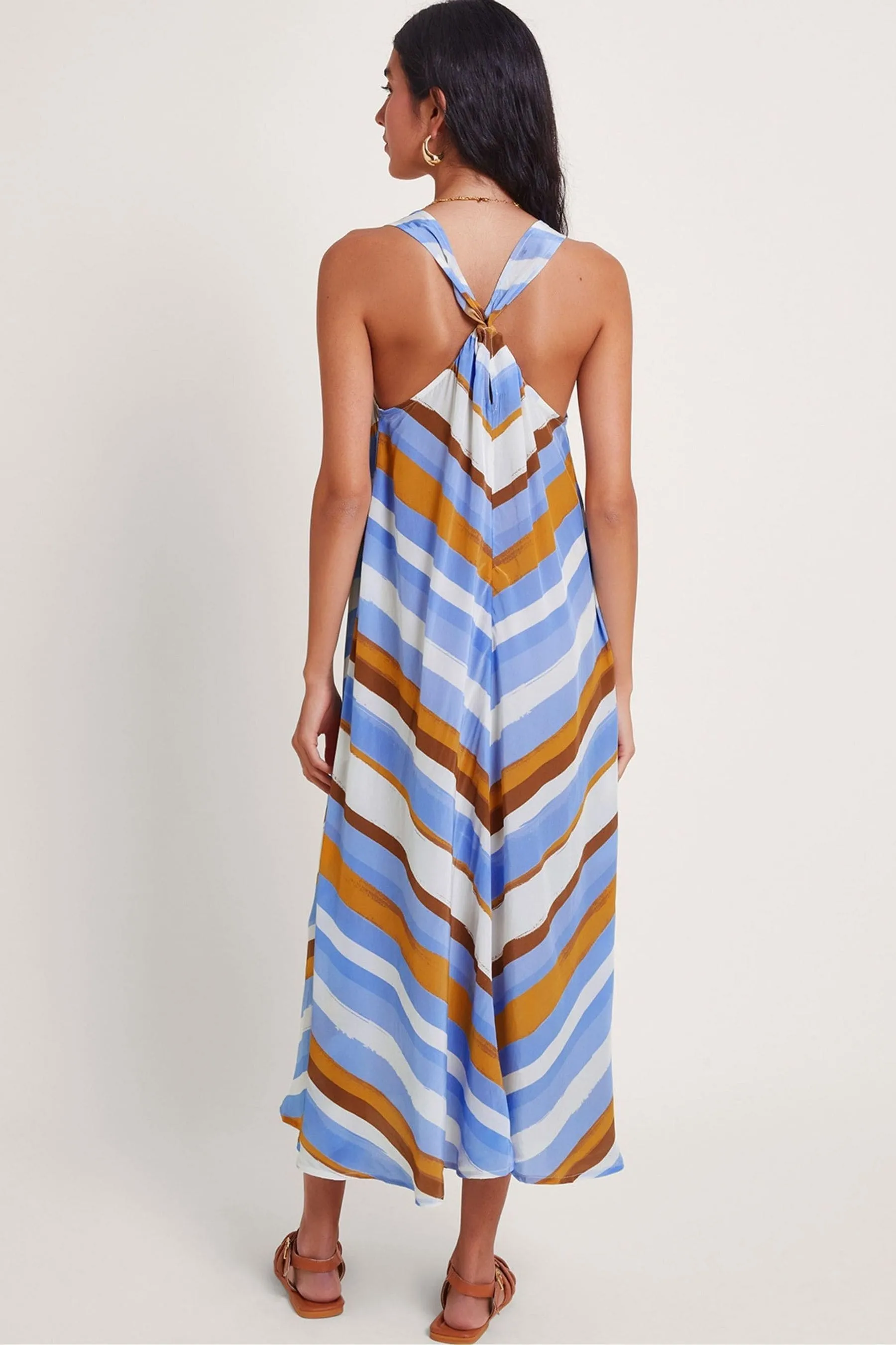 Monsoon Byrdie - abito A righe