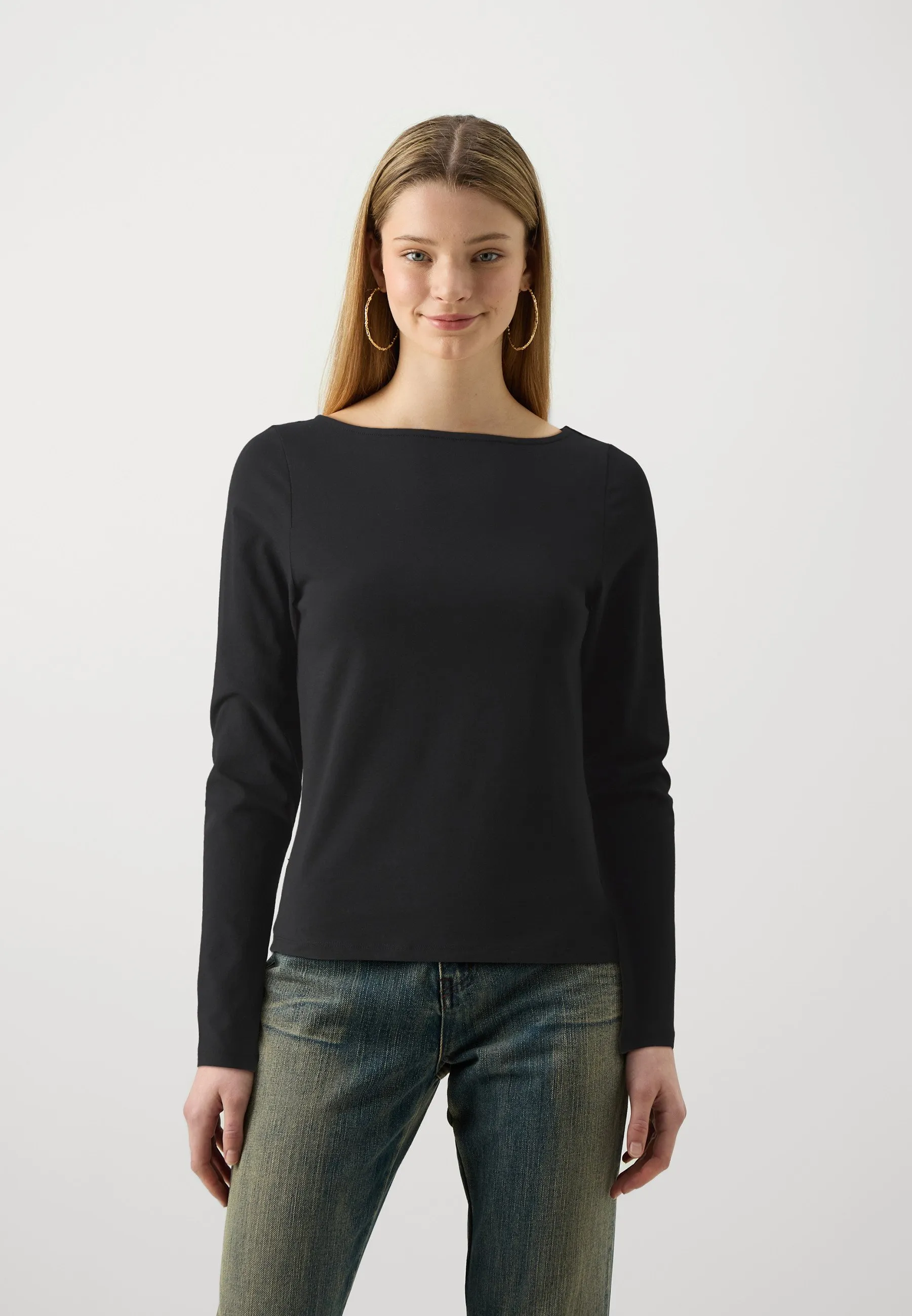 ONLLIVE LOVE BOAT NECK  - Maglietta a manica lunga