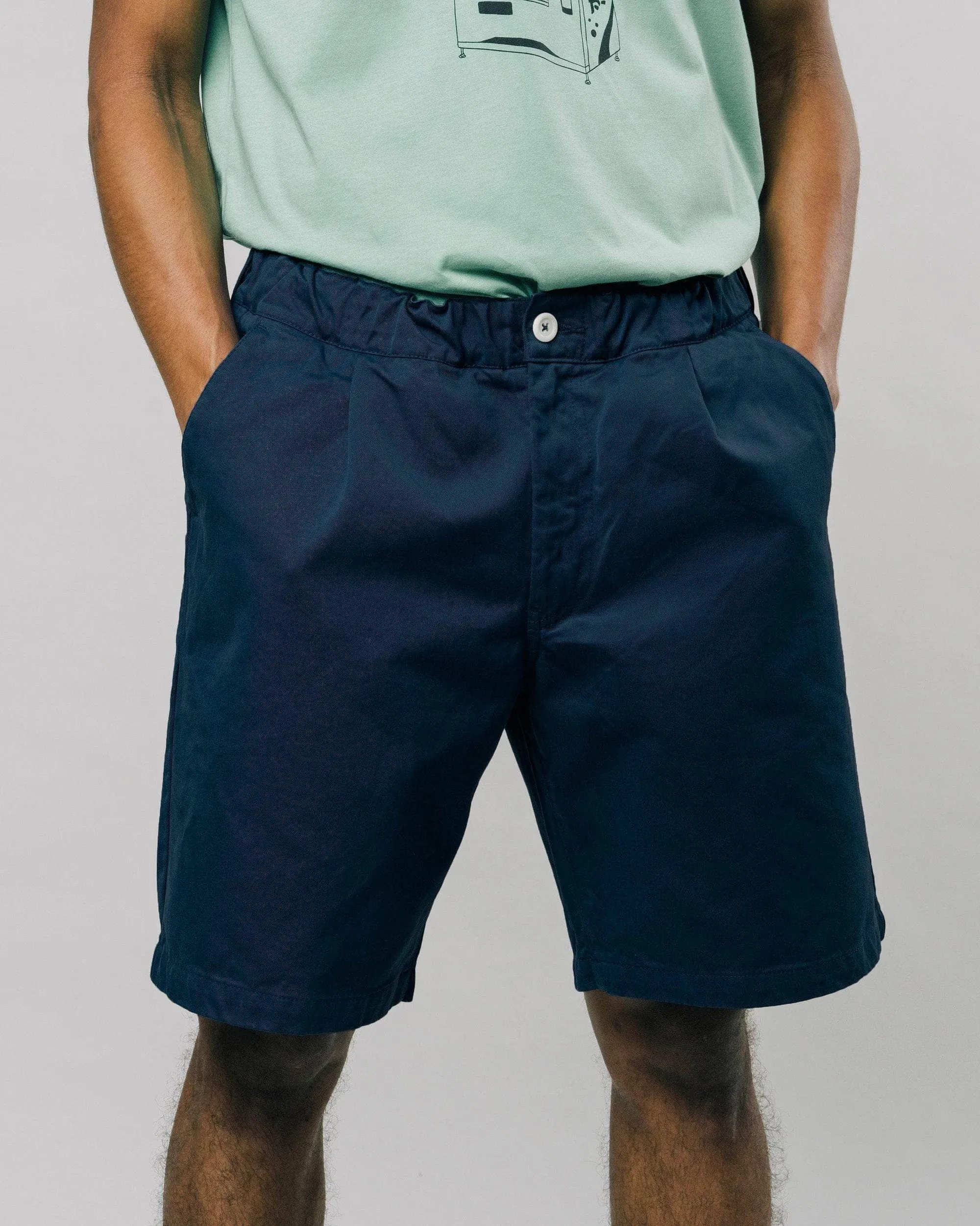 OVERSIZE SHORT NAVY - NAVY