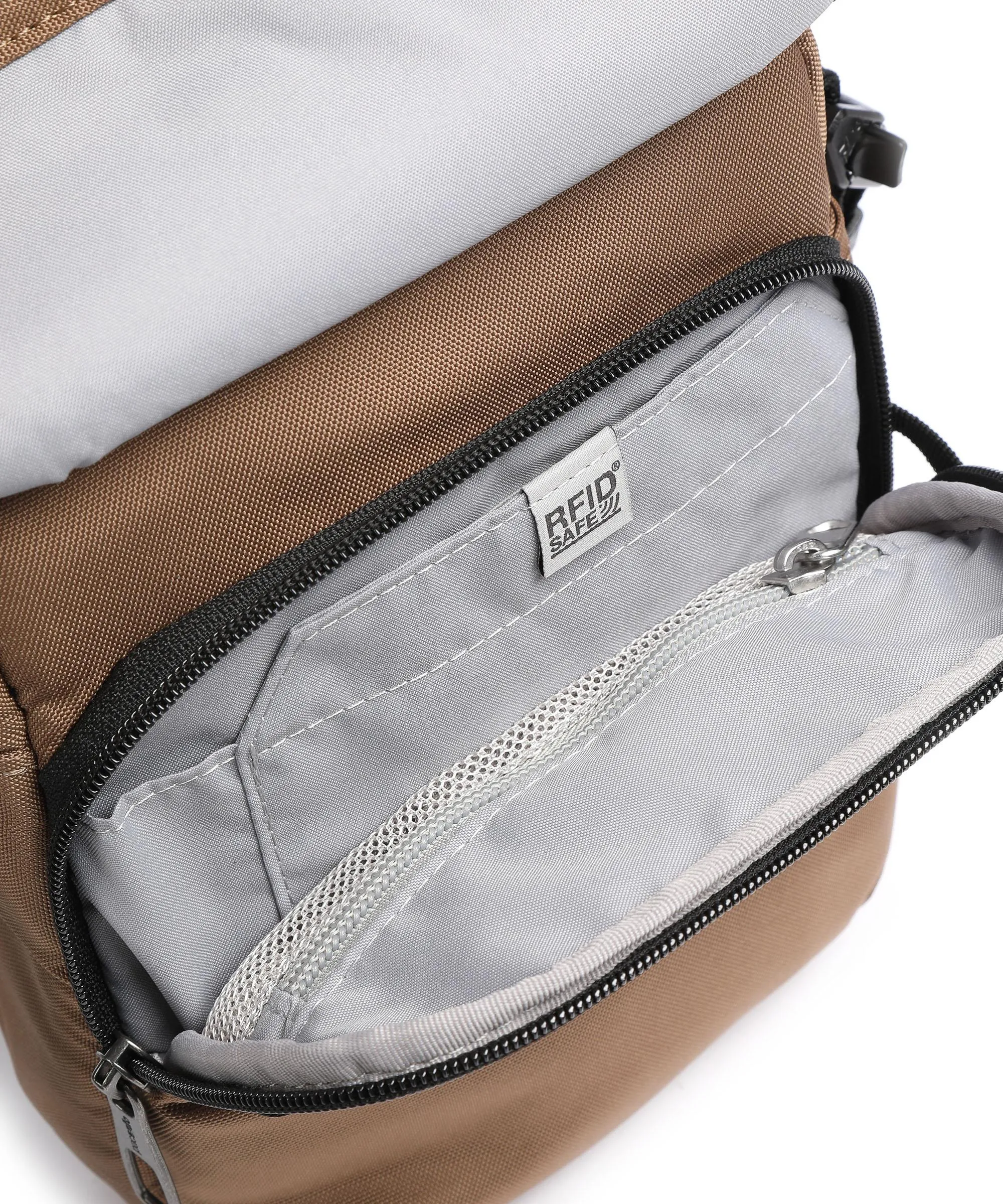 Pacsafe Metrosafe X Borsa a tracolla poliestere riciclato marrone  