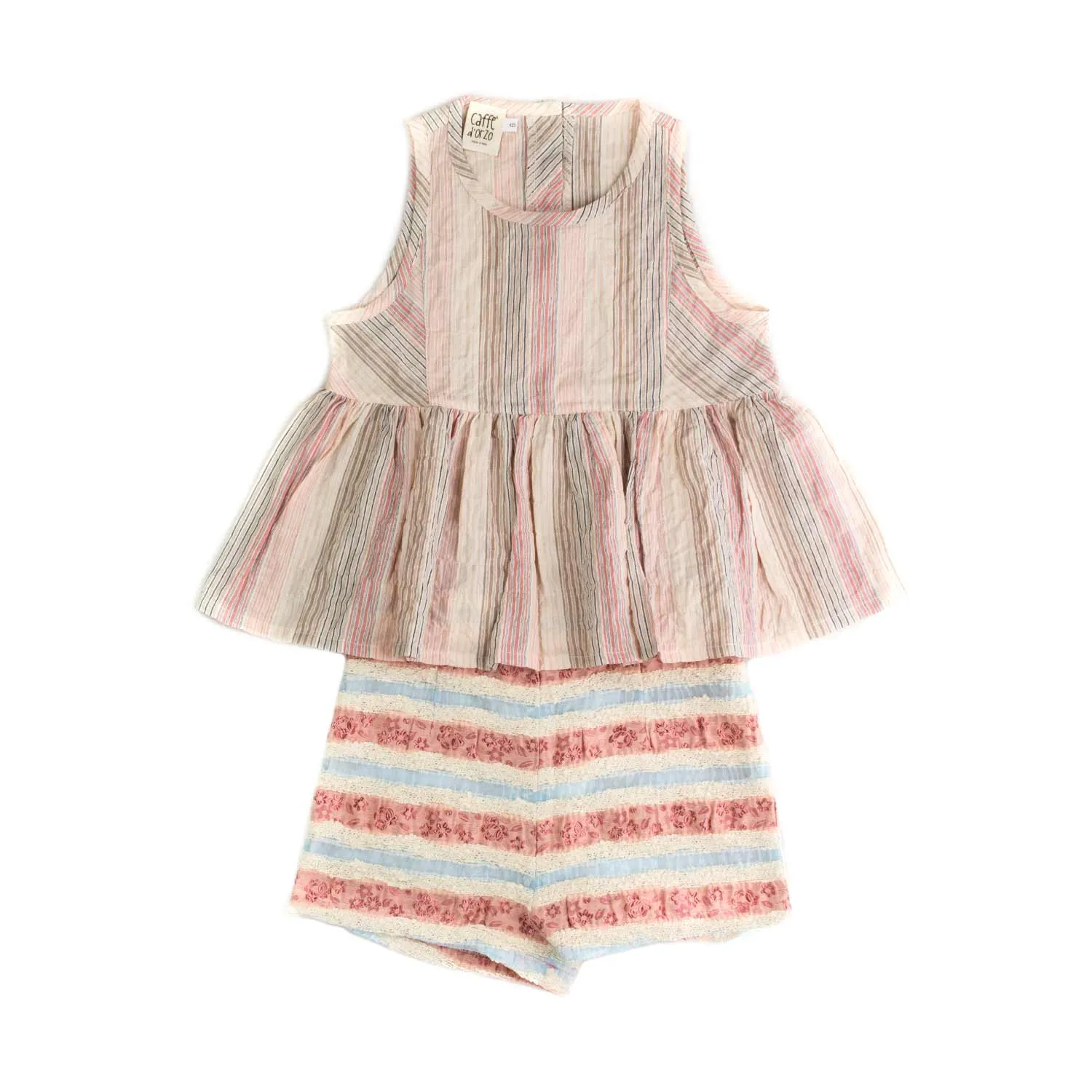 Pantaloncini A Righe Bimba