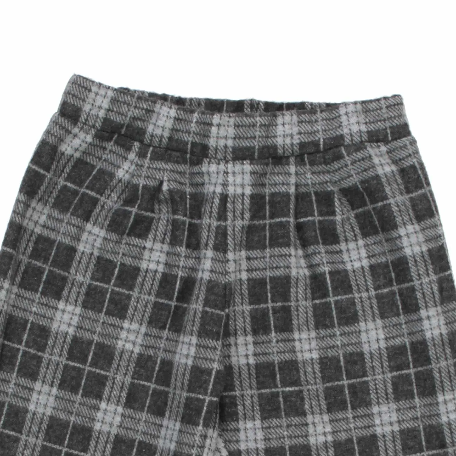 Pantalone A Quadri Bimba E Bambina