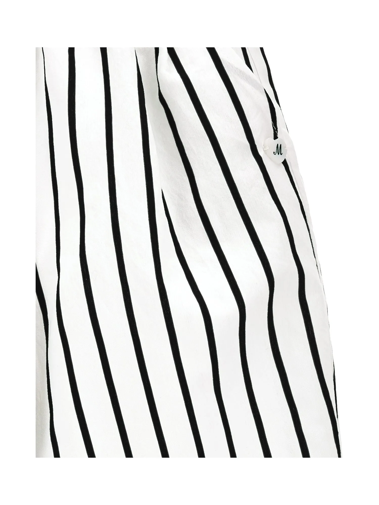 Pantalone a righe bianco/nero per bambina