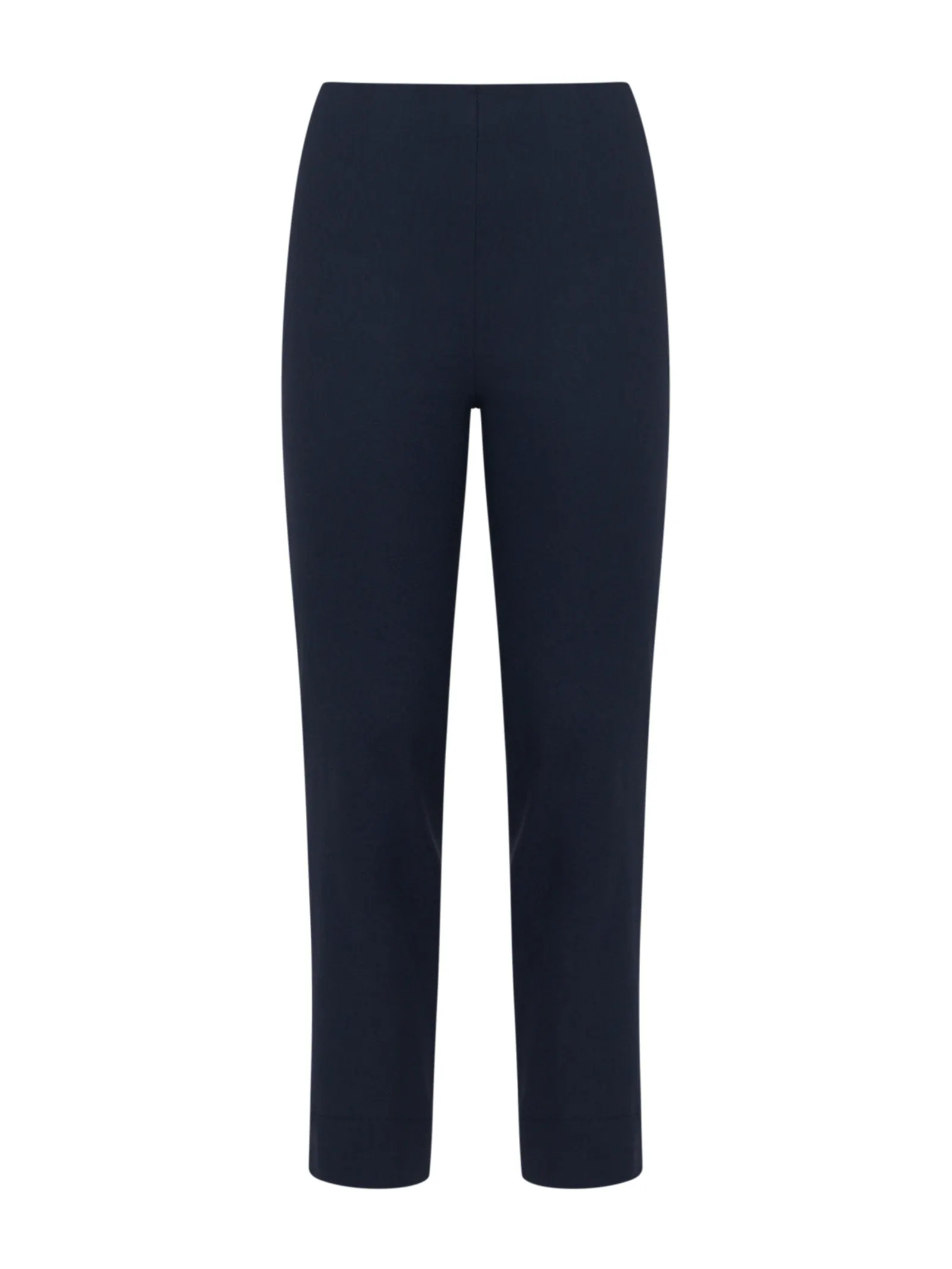 Pantalone capri con spacchetti in Super Fresh - Bleu