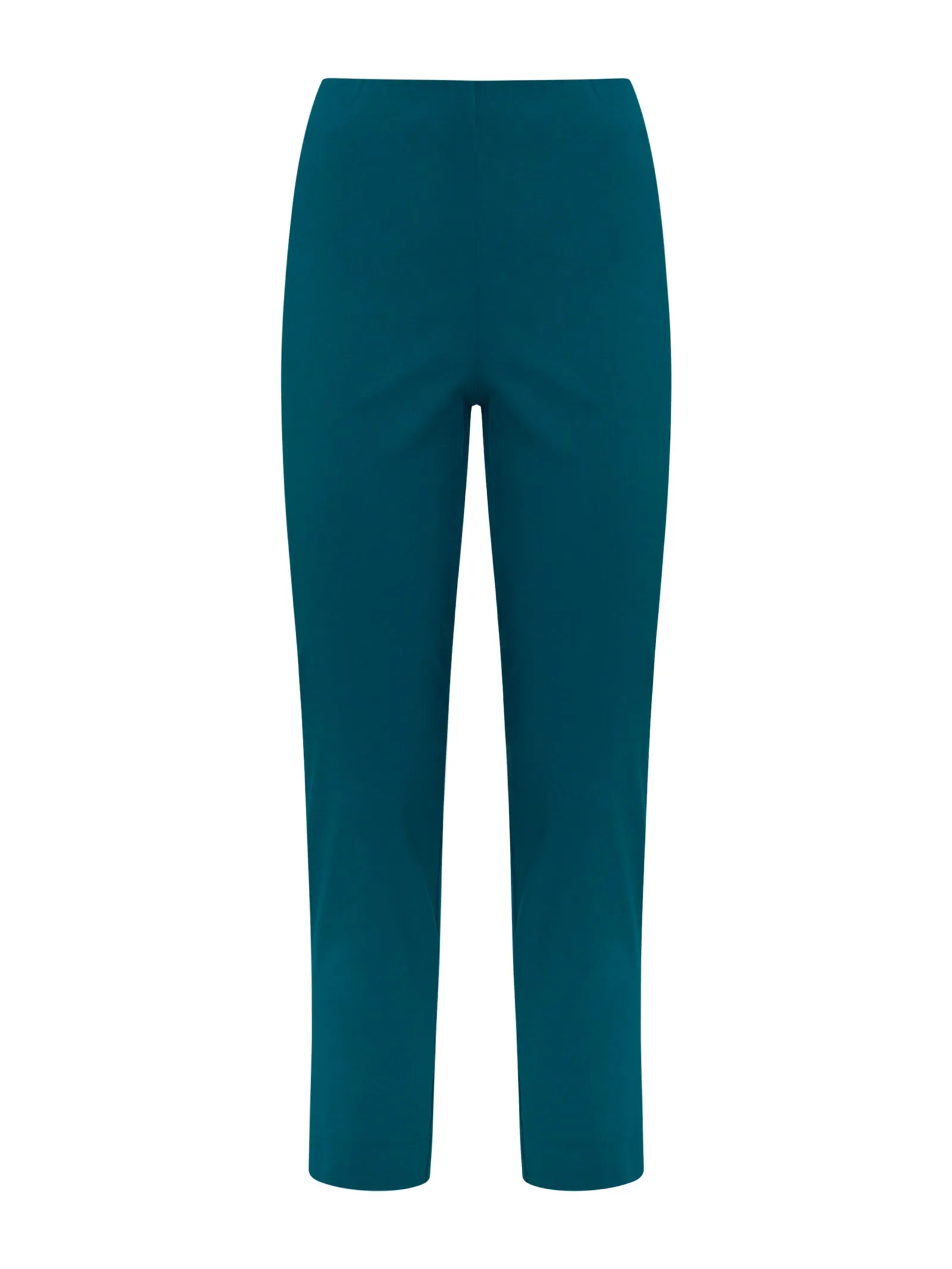 Pantalone capri con spacchetti in Super Fresh - Deep Lake