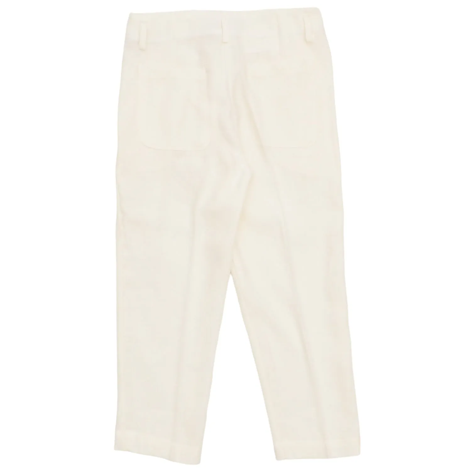 Pantalone in lino bianco per bambino
