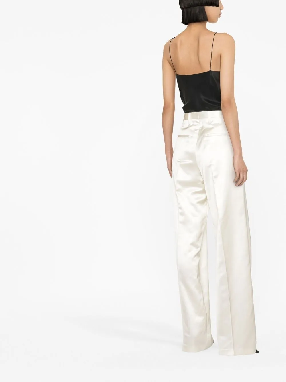 pantalone in satin