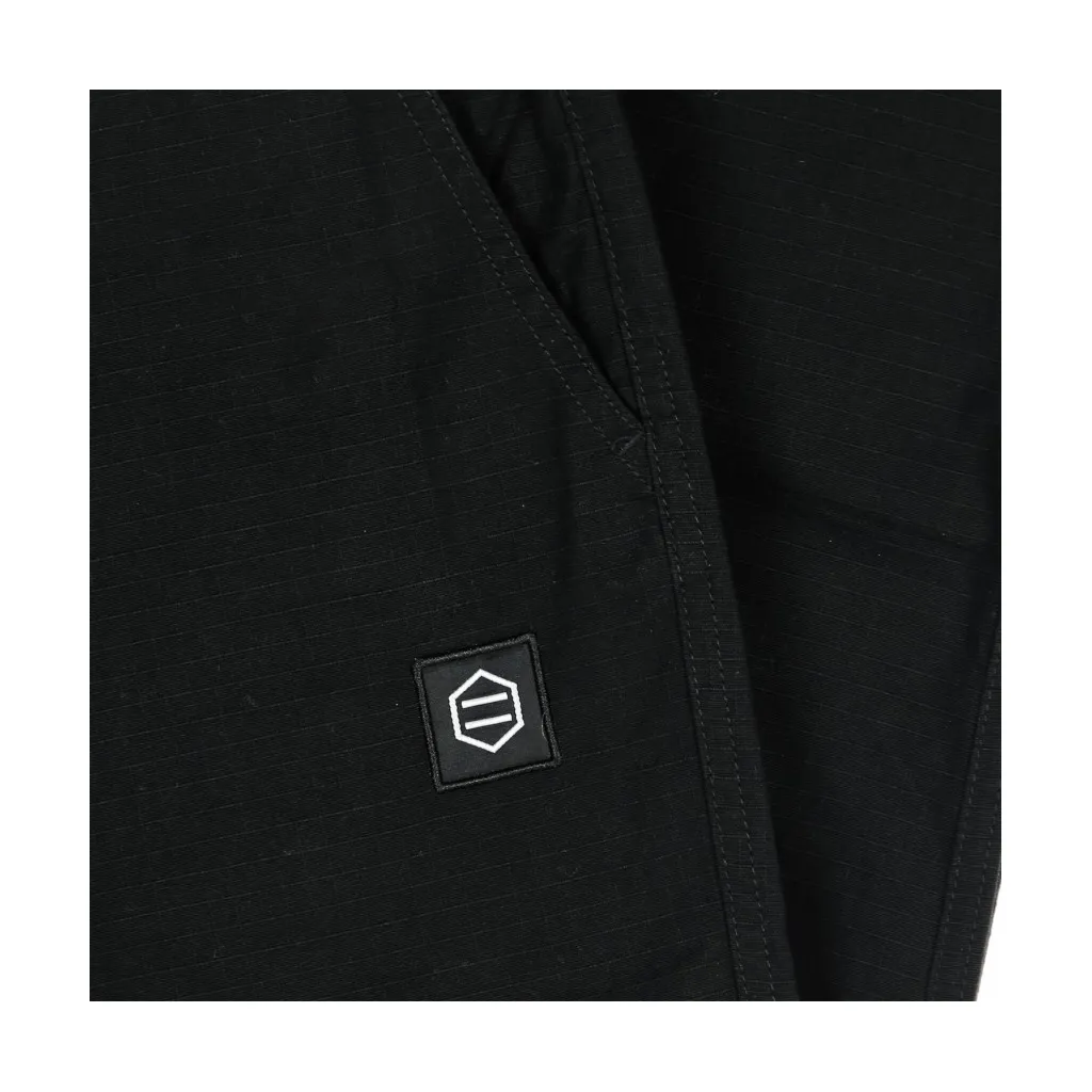 PANTALONE LUNGO JOGGER RIPSTOP BLACK