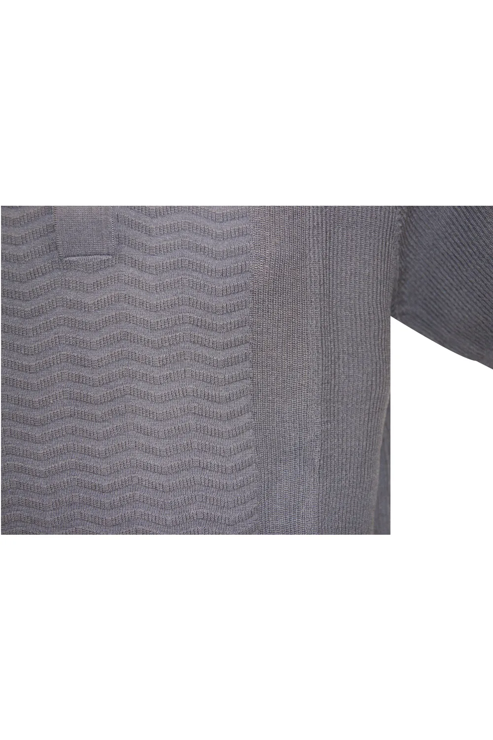 PAOLO PECORA Polo in cotone crepe extrafine