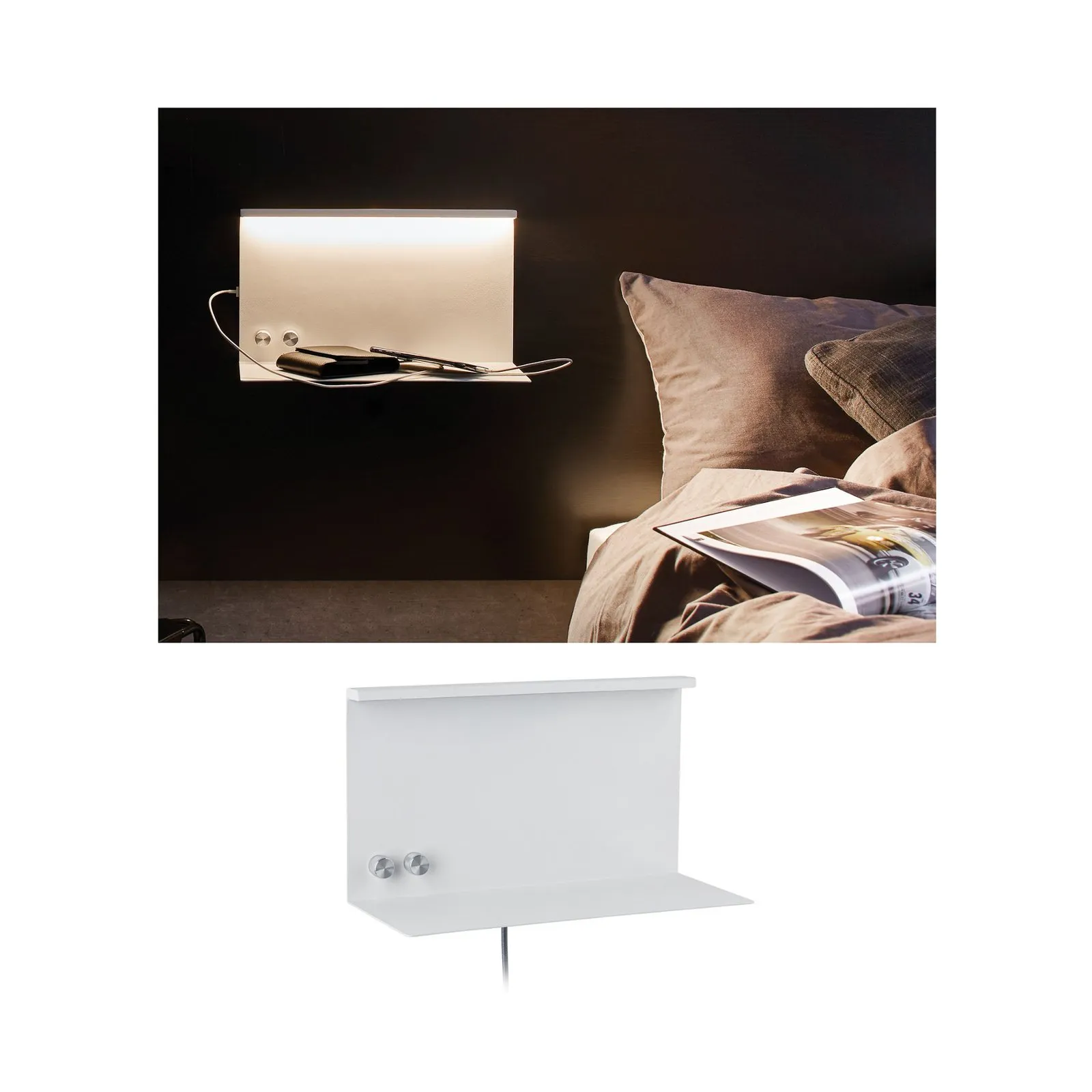 Paulmann Jarina applique LED 2 luci
