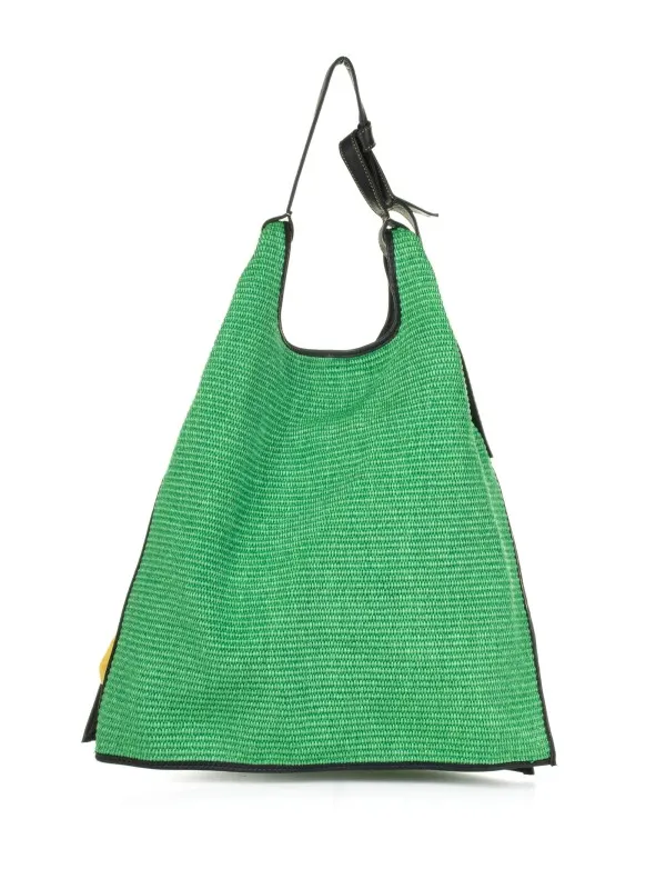 Picasso Snoopy leather shopping bag
