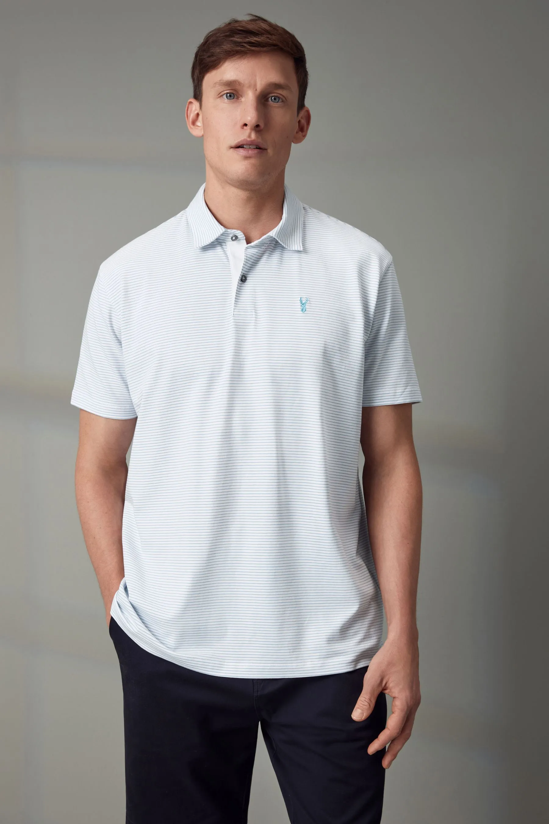 polo Manica corta A righe