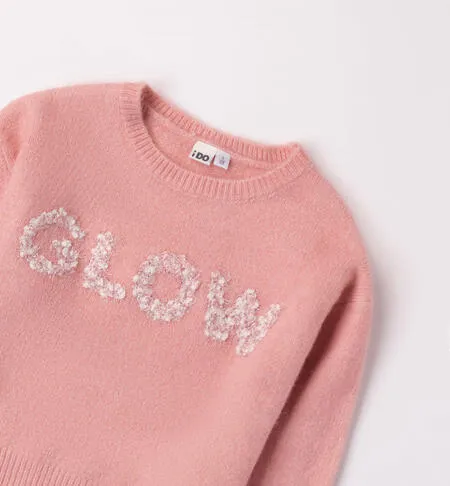 Pullover ragazza in tricot stretch