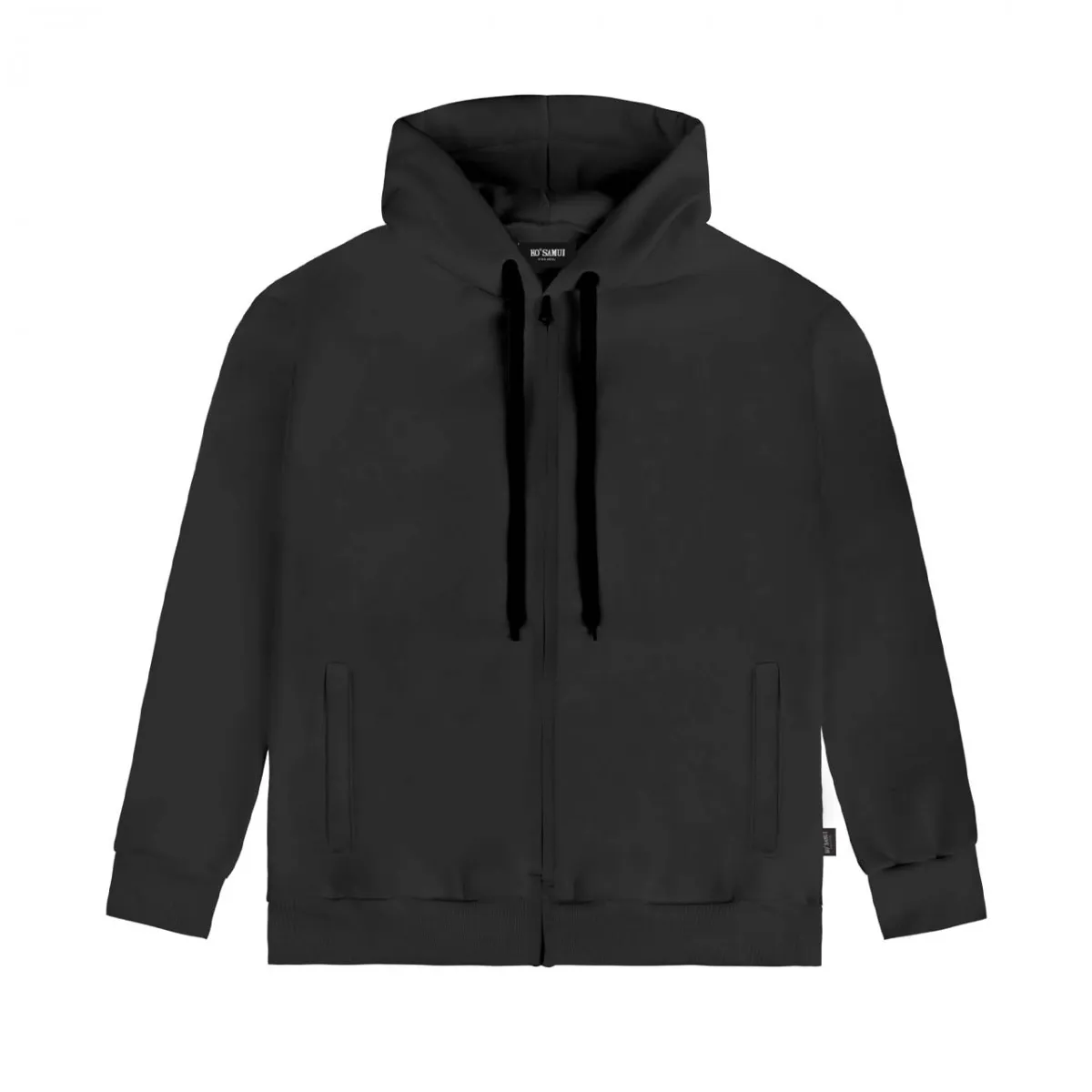 Reflector Felpa Con Zip Regular Fit