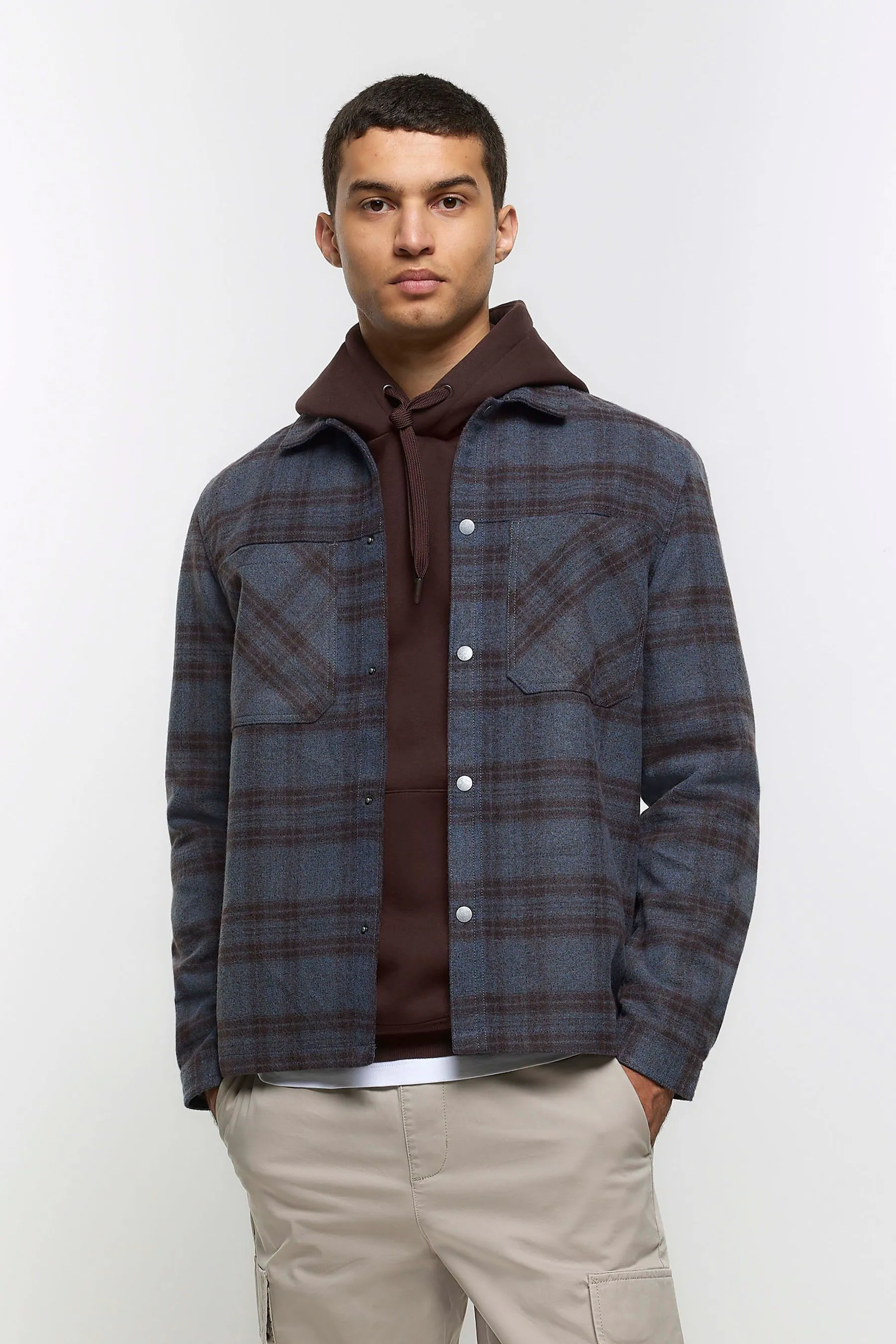 River Island - Camicia a quadri