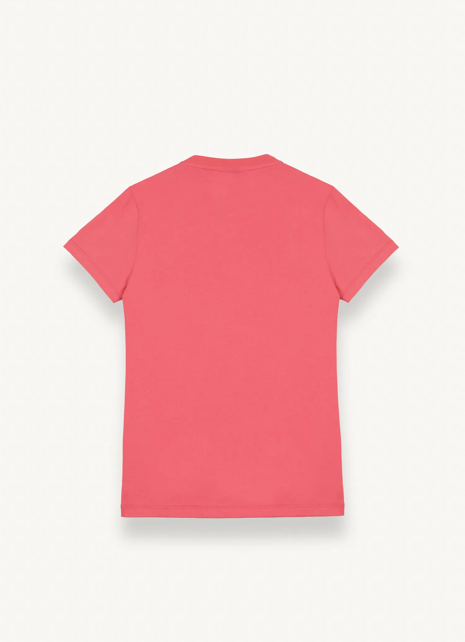 Round-neck stretch jersey T-shirt