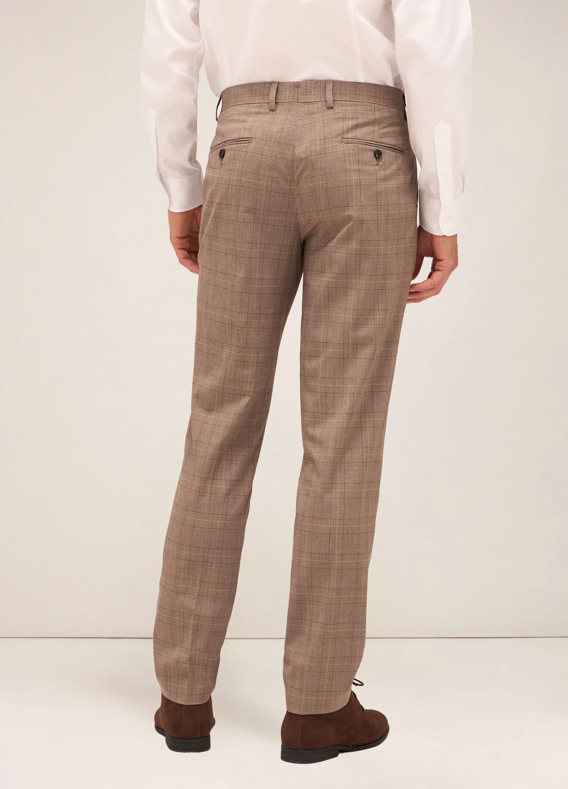 RUMFORD  Pantalone slim fit in lana stretch uomo