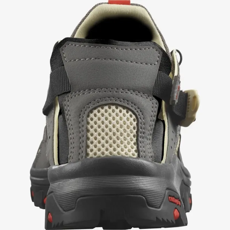 SALOMON TECHAMPHIBIAN 5 Scarpe anfibie da uomo Pewter / Moth / Fiery Red