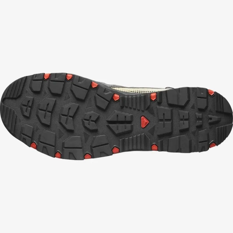 SALOMON TECHAMPHIBIAN 5 Scarpe anfibie da uomo Pewter / Moth / Fiery Red