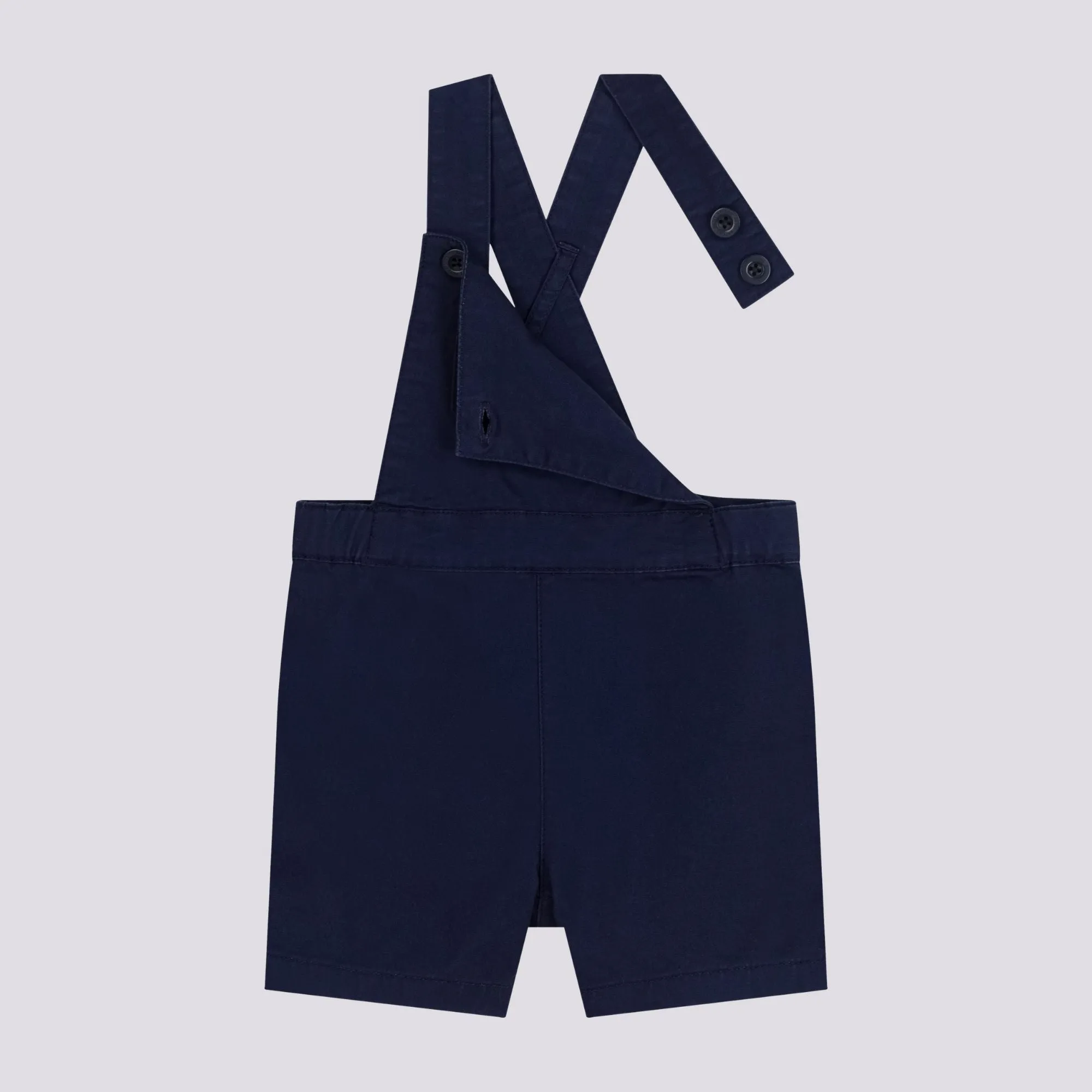 SALOPETTE CORTA IN SERGE BLU BEB