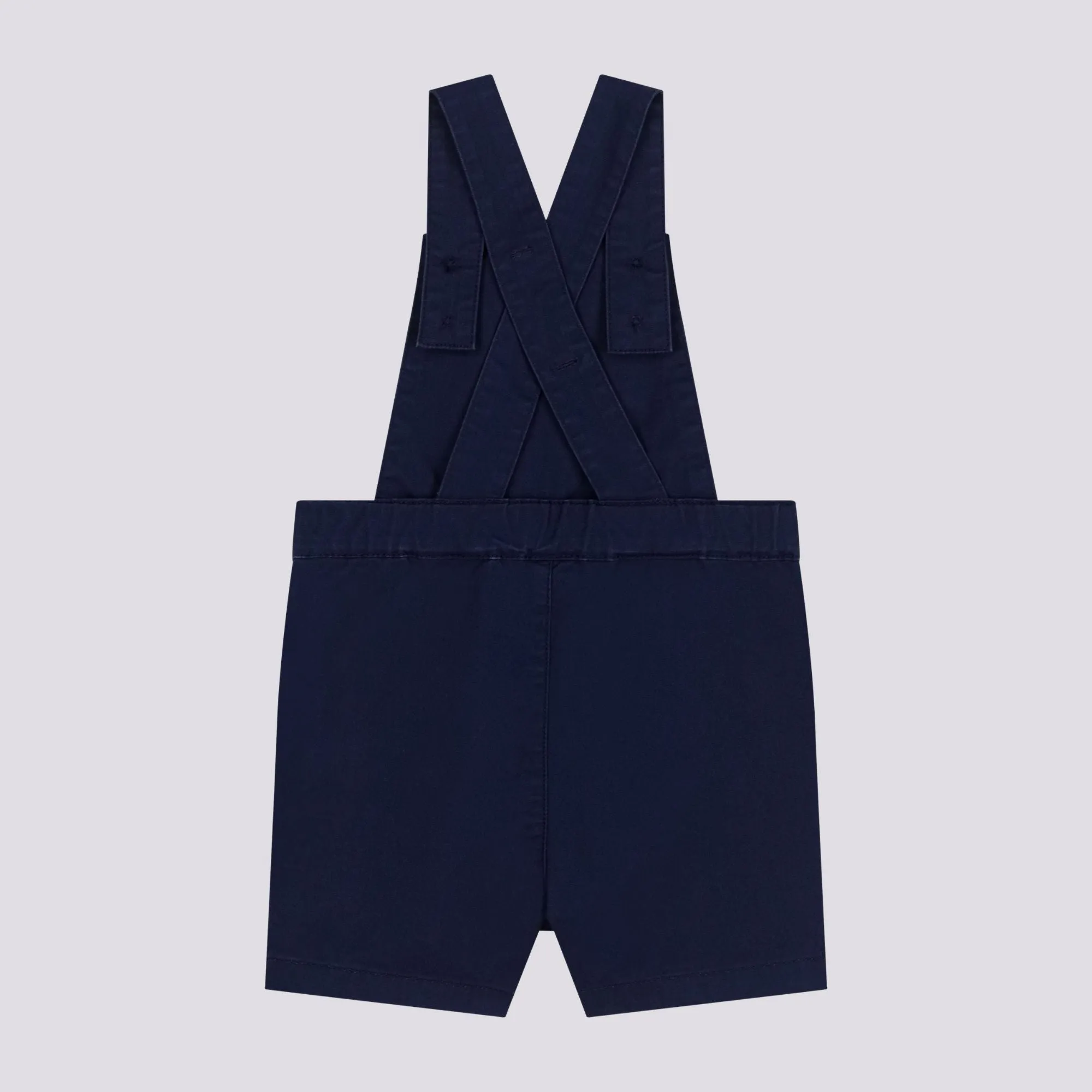 SALOPETTE CORTA IN SERGE BLU BEB