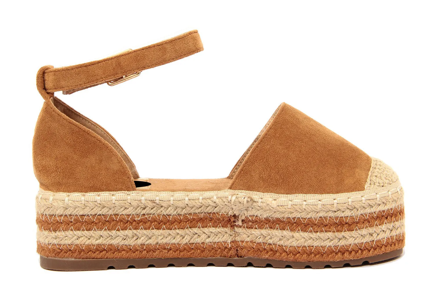 Sandali platform Donna colore Cuoio