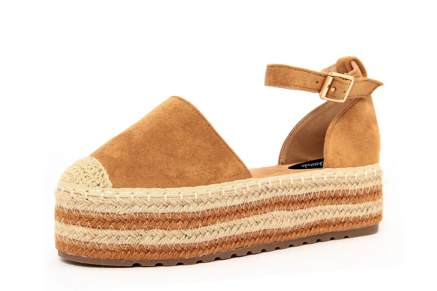 Sandali platform Donna colore Cuoio