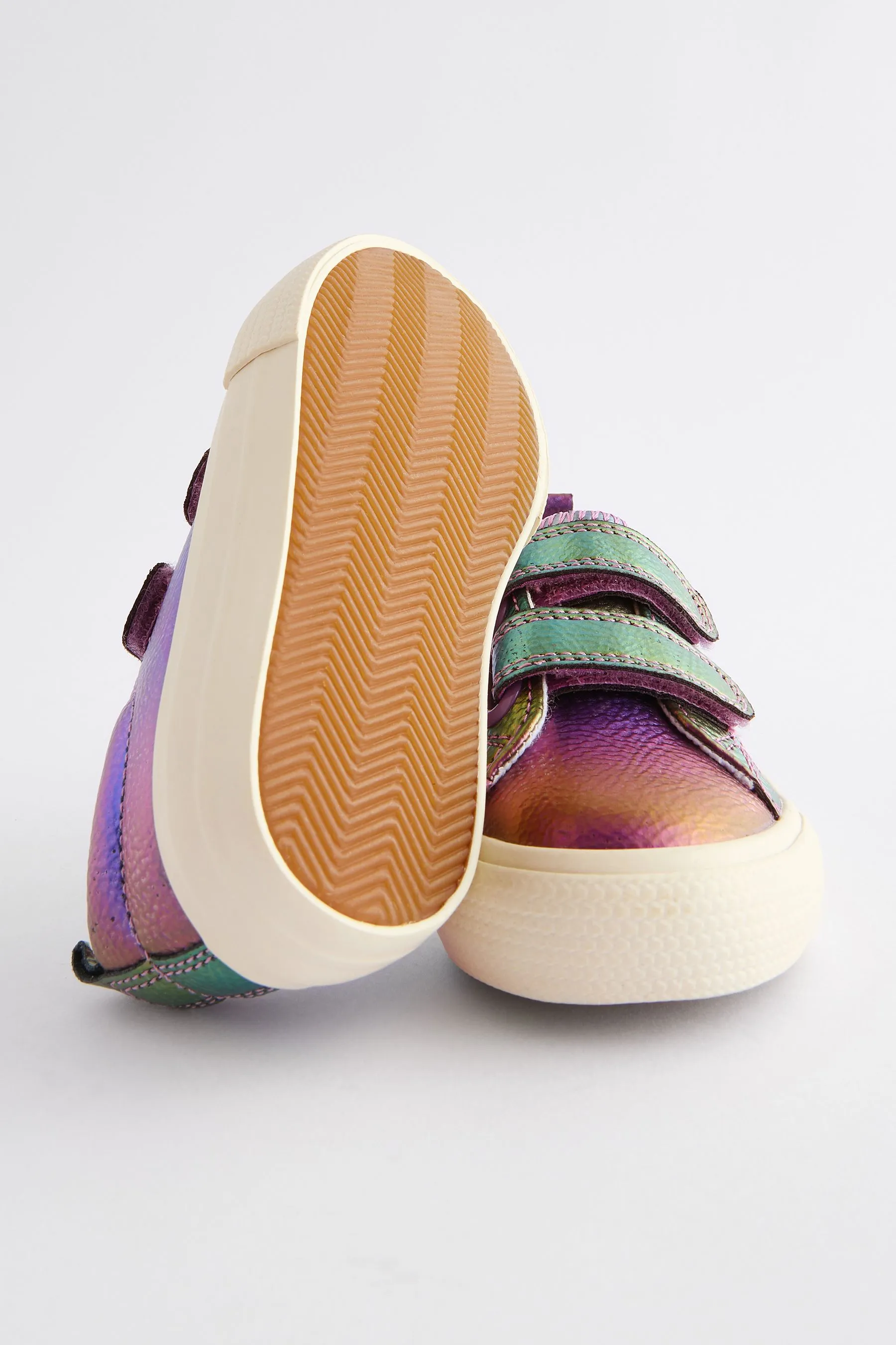 Scarpe da ginnastica spesse con chiusura a strappo    
