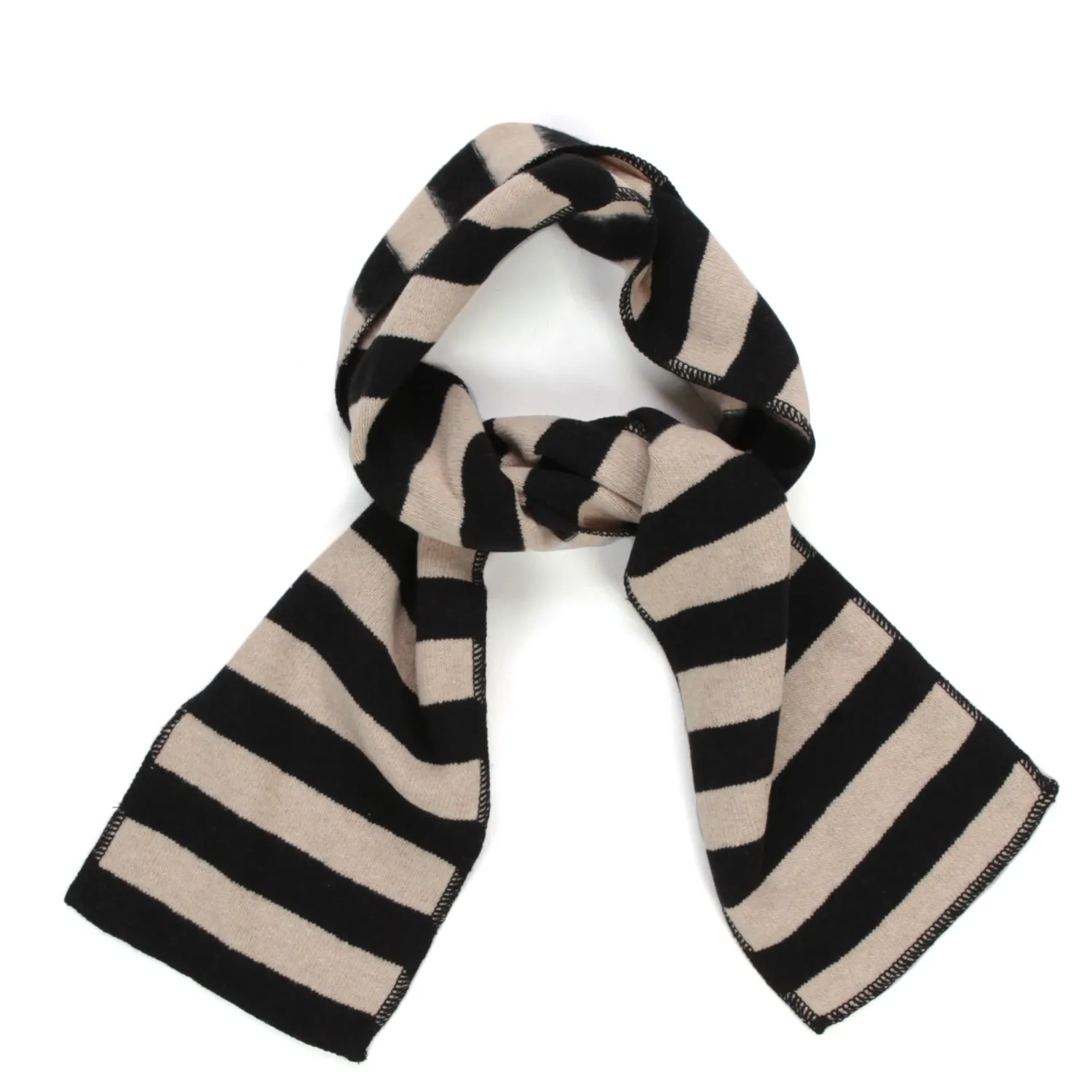 Sciarpa A Righe Unisex