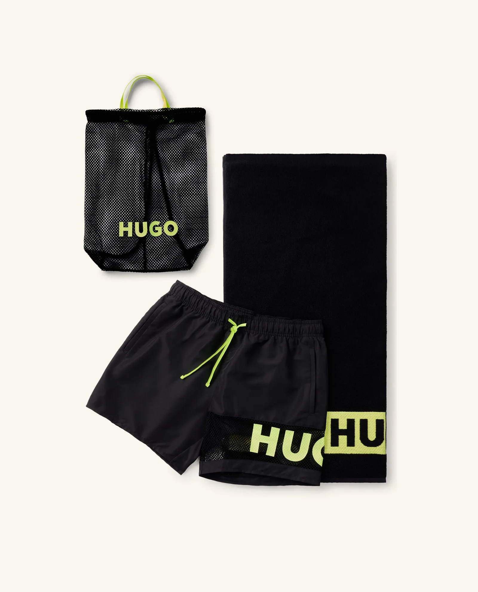 Set mare Cruise di Hugo costume telo e borsa