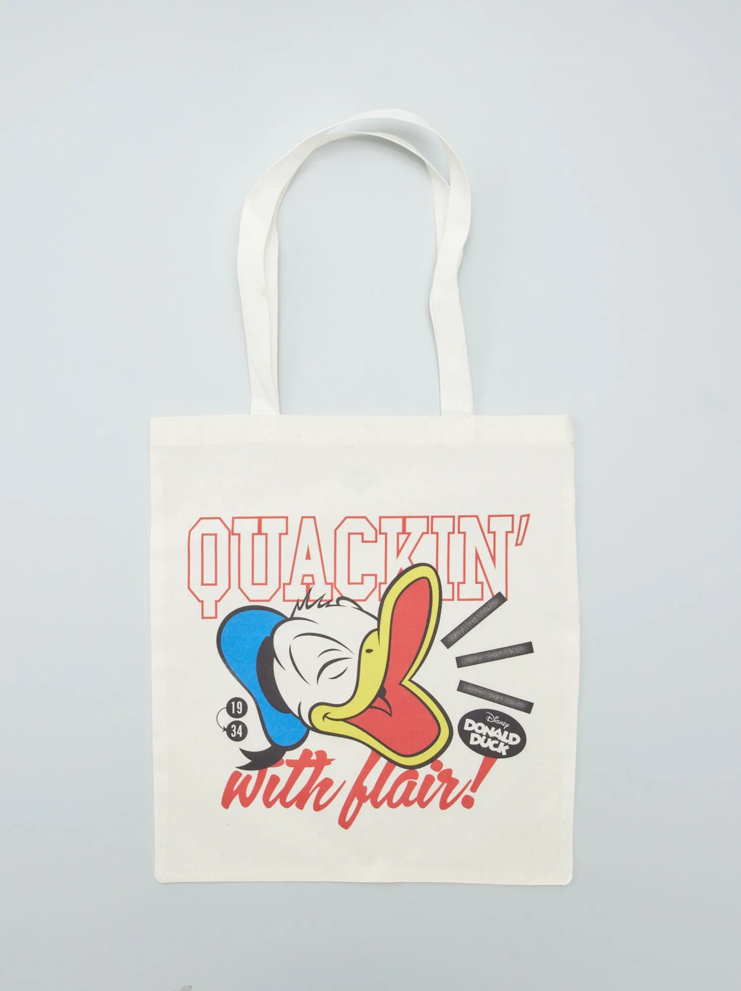 Shopping bag 'Paperino' 'Disney' - BEIGE