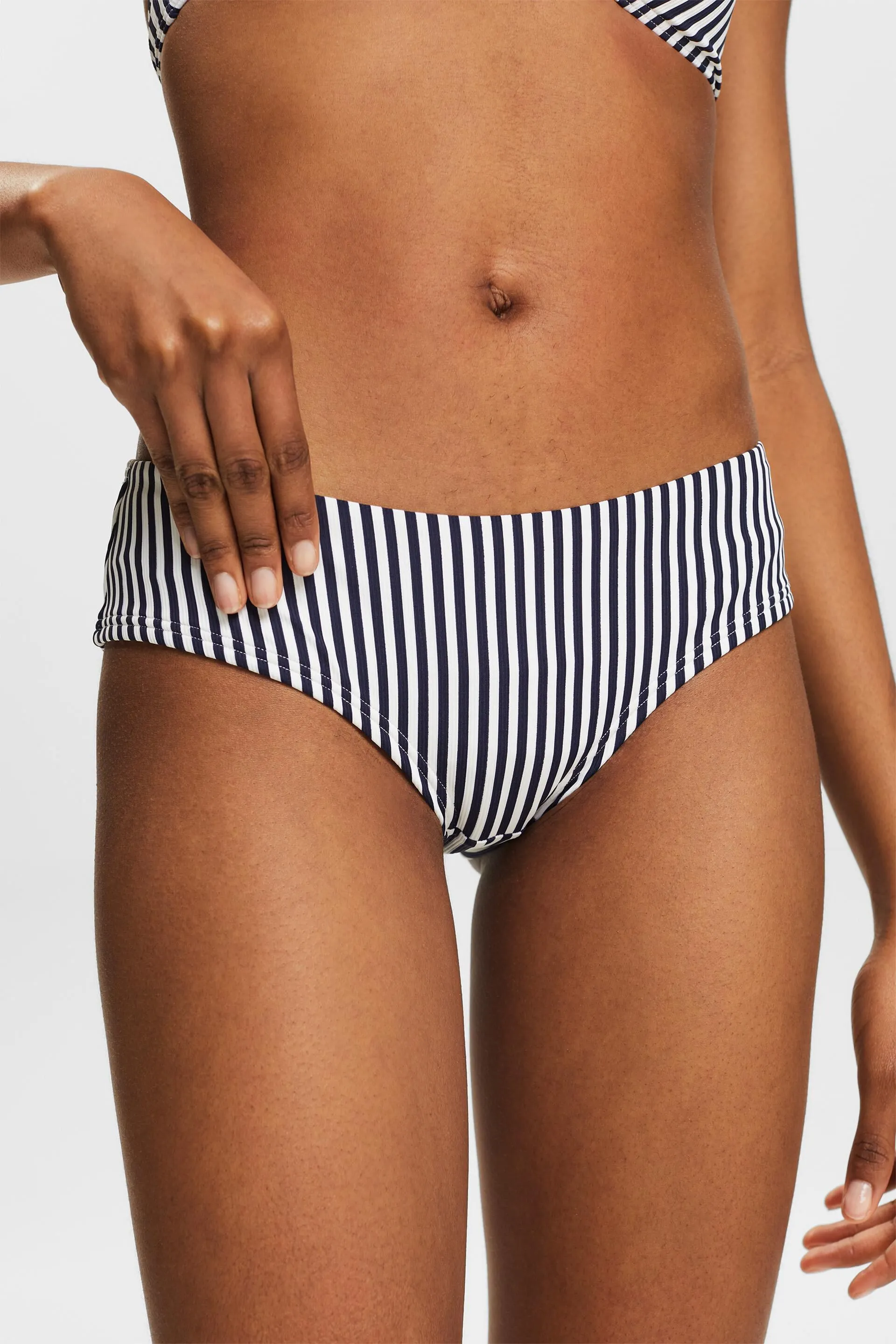 Slip da bikini a righe