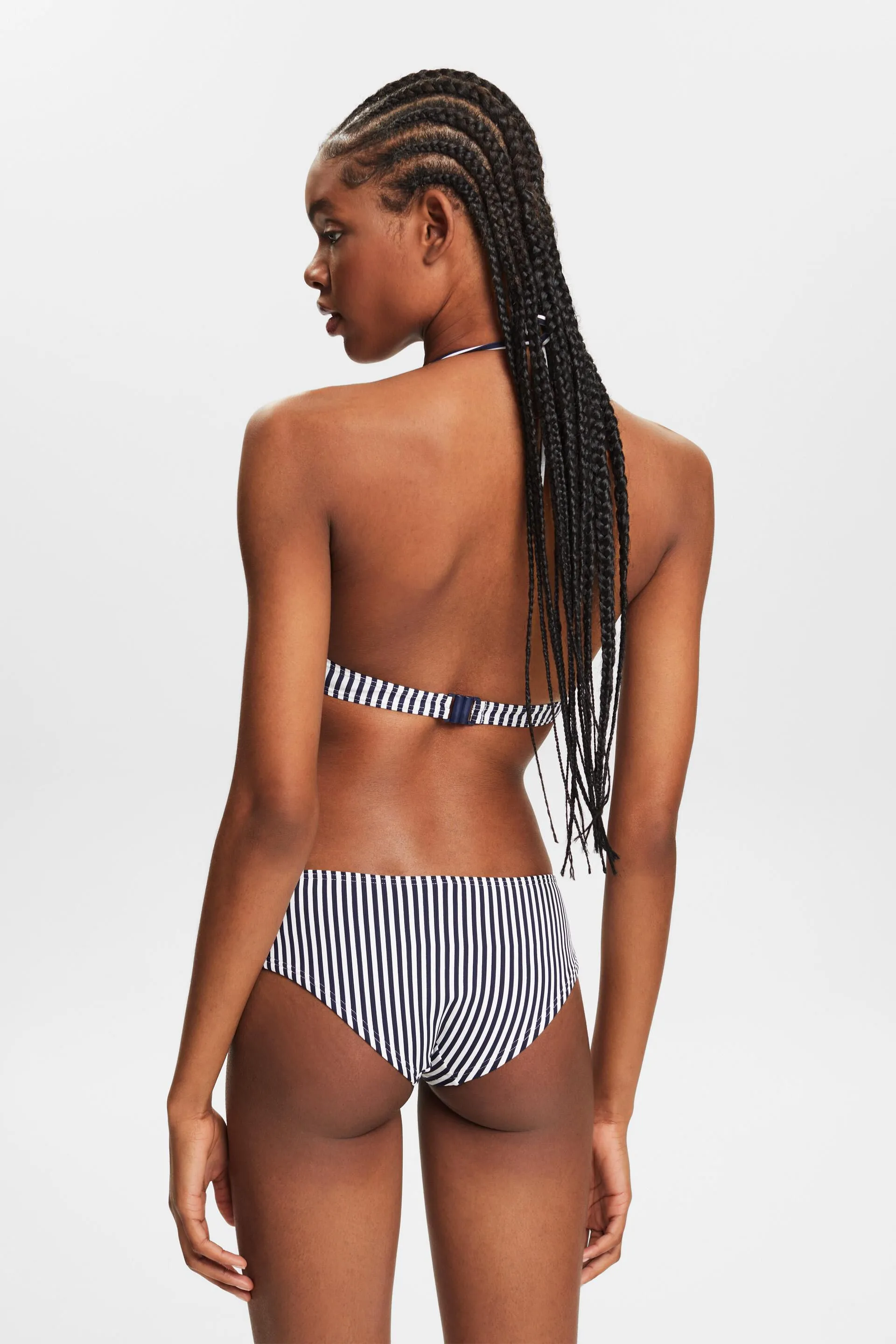 Slip da bikini a righe