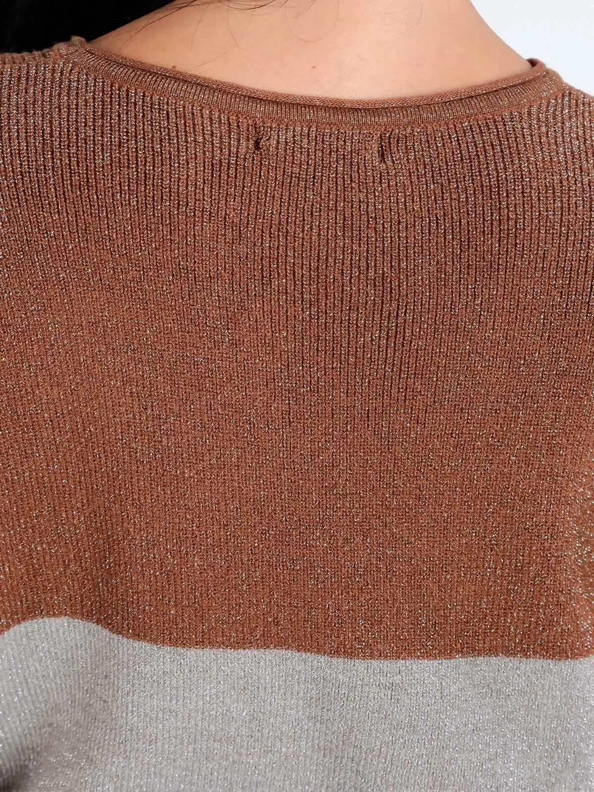 Solada Pull femme court oversize