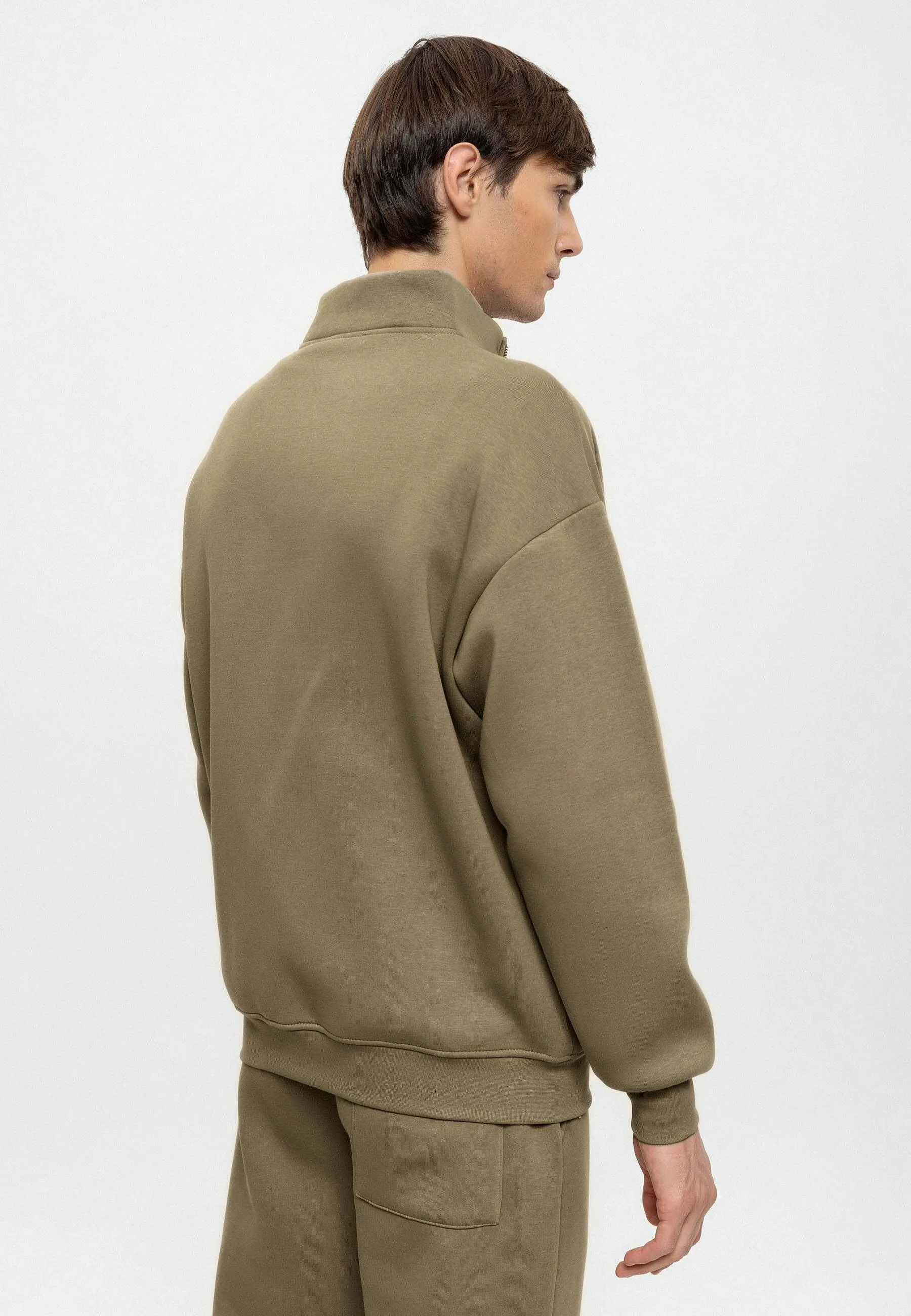 STAND COLLAR - Felpa con zip
