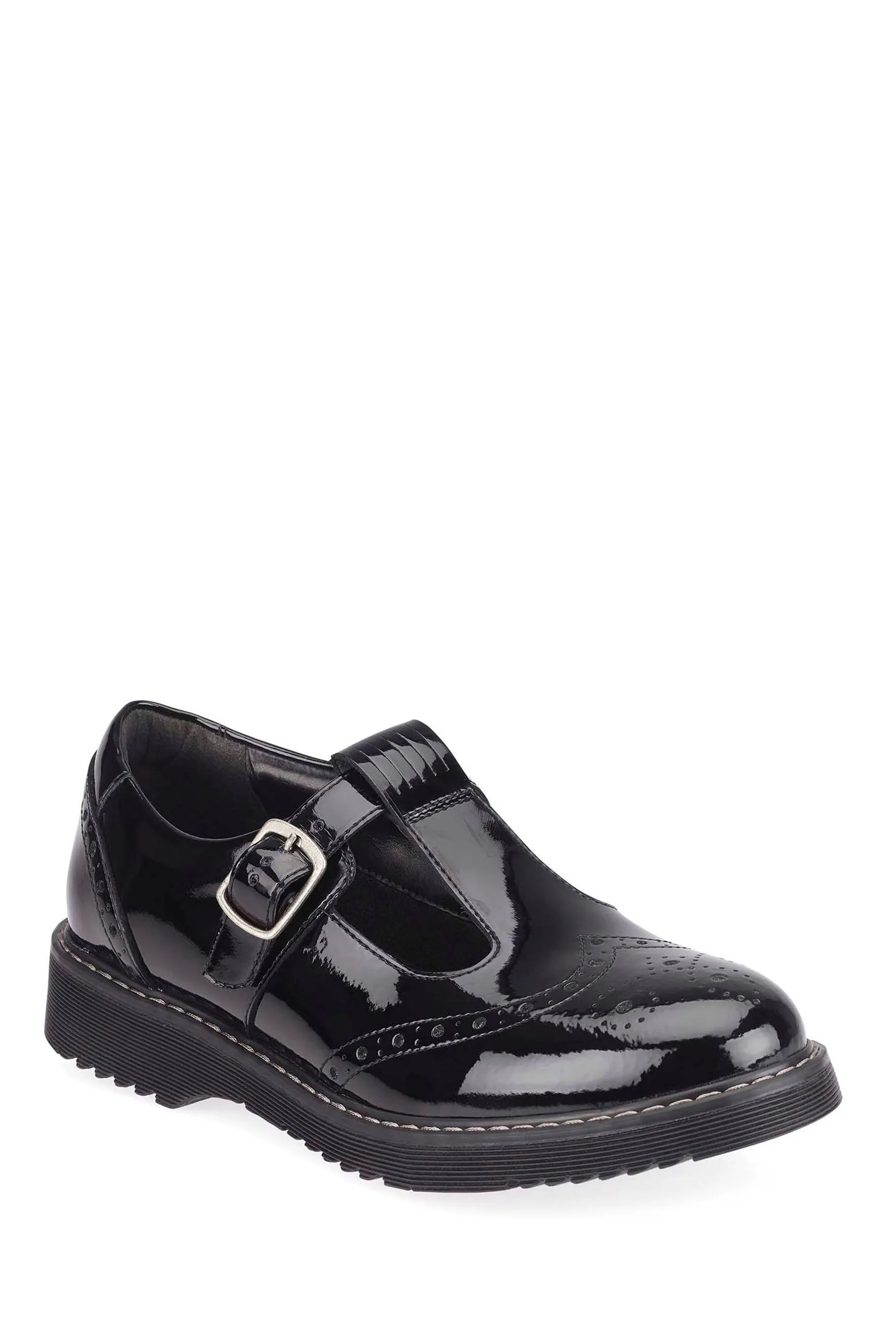 Start-Rite - Imagine - Vestibilità in larghezza Nero Scarpe per la scuola Standard chiusura a T    
